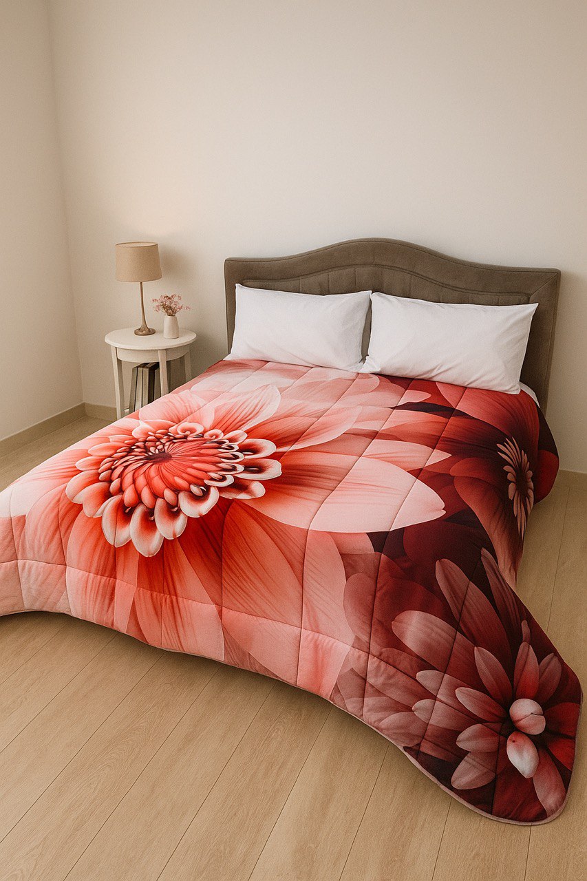 Trapunta/Piumone Dalia in stampa Digitale ad alta risoluzione