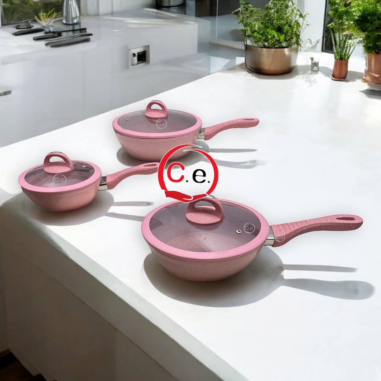 Tris padelle Bavaria modello Alto