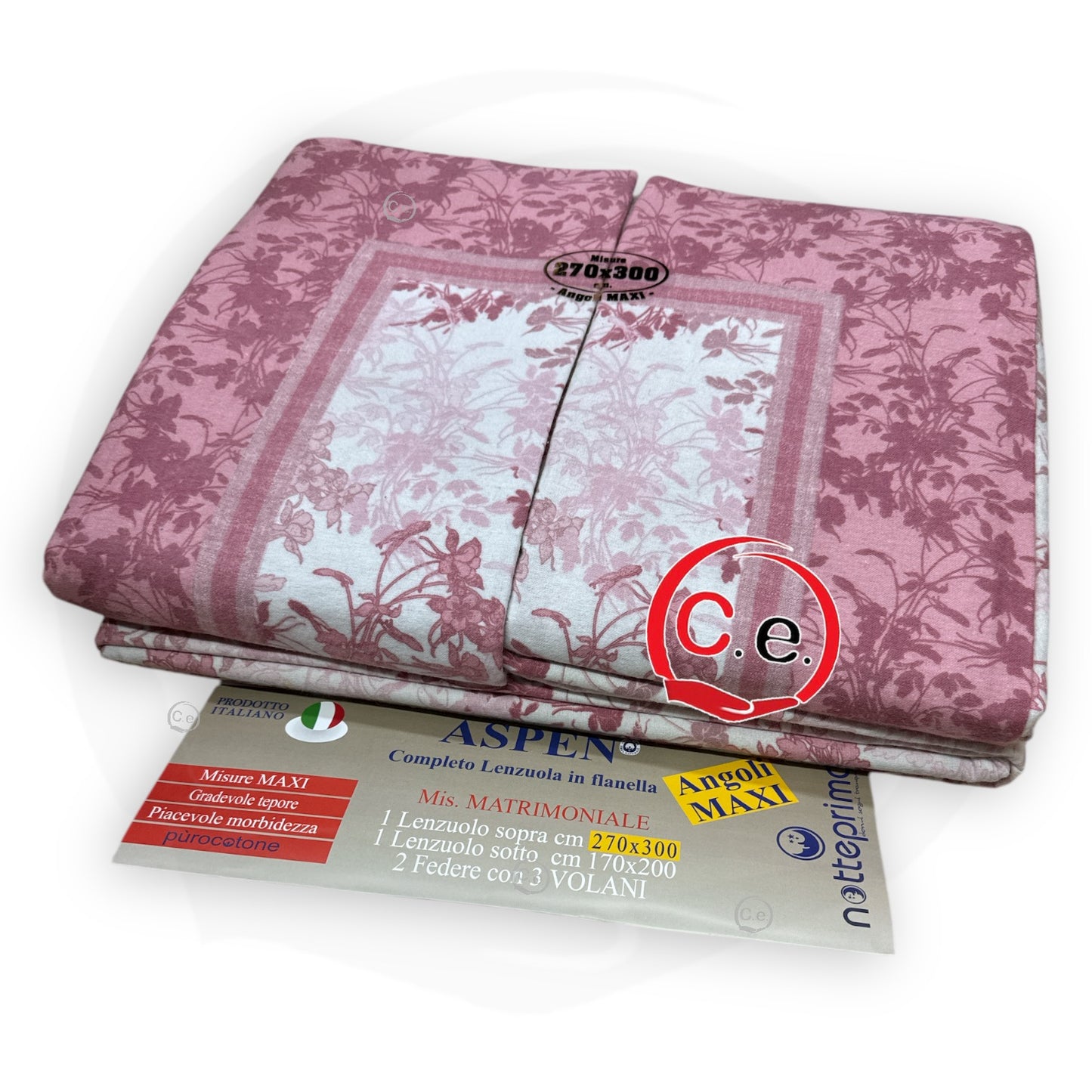 Completo letto in Flanella linea Aspen