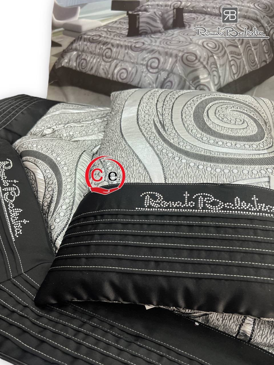 Trapunta/Piumone Luana Renato Balestra con 2 cuscini coordinati