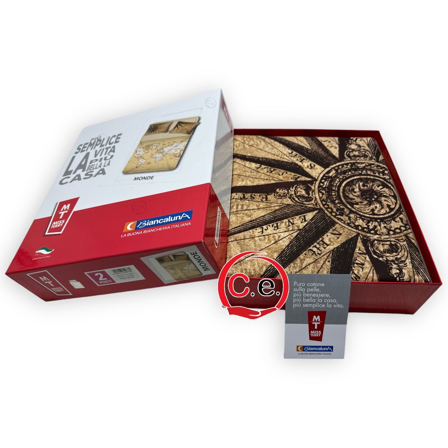 Lenzuola copriletto BiancaLuna Monde