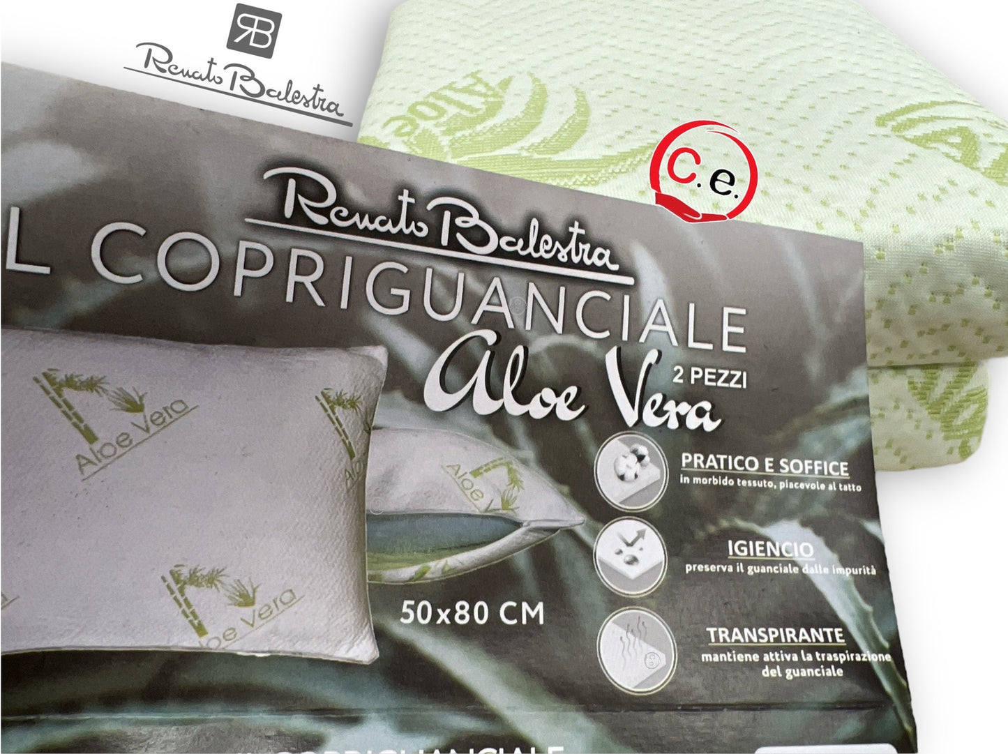Coppia federa Renato Balestra in Aloe Vera 🍃 con zip