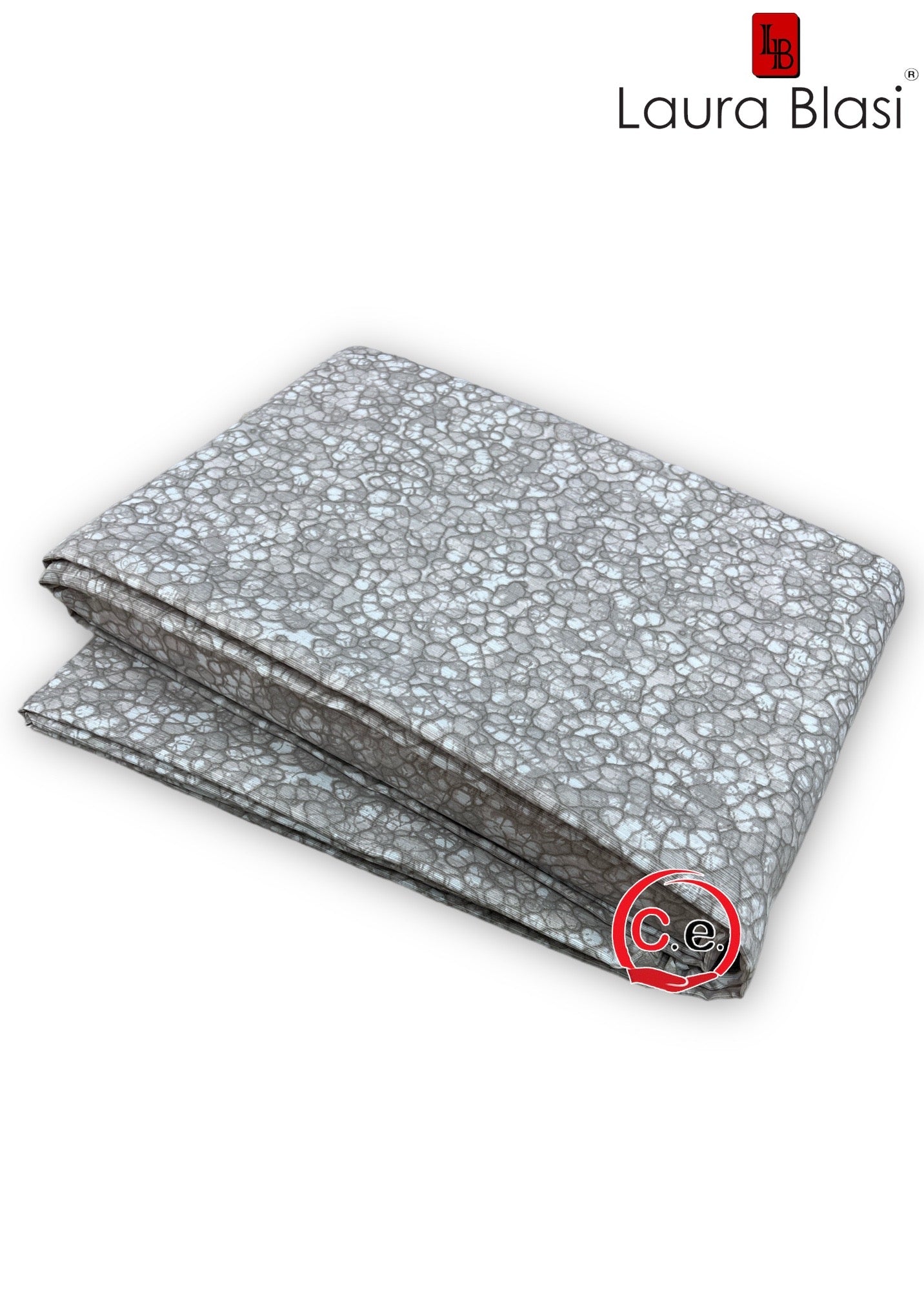 Copriletto Laura Blasi in Piquet Disegno Bubble