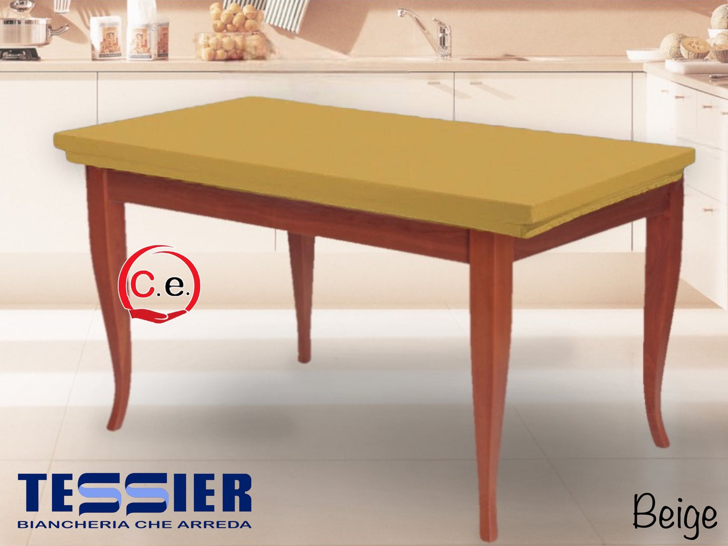 Copritavola con elastico art.Duetto Tessier