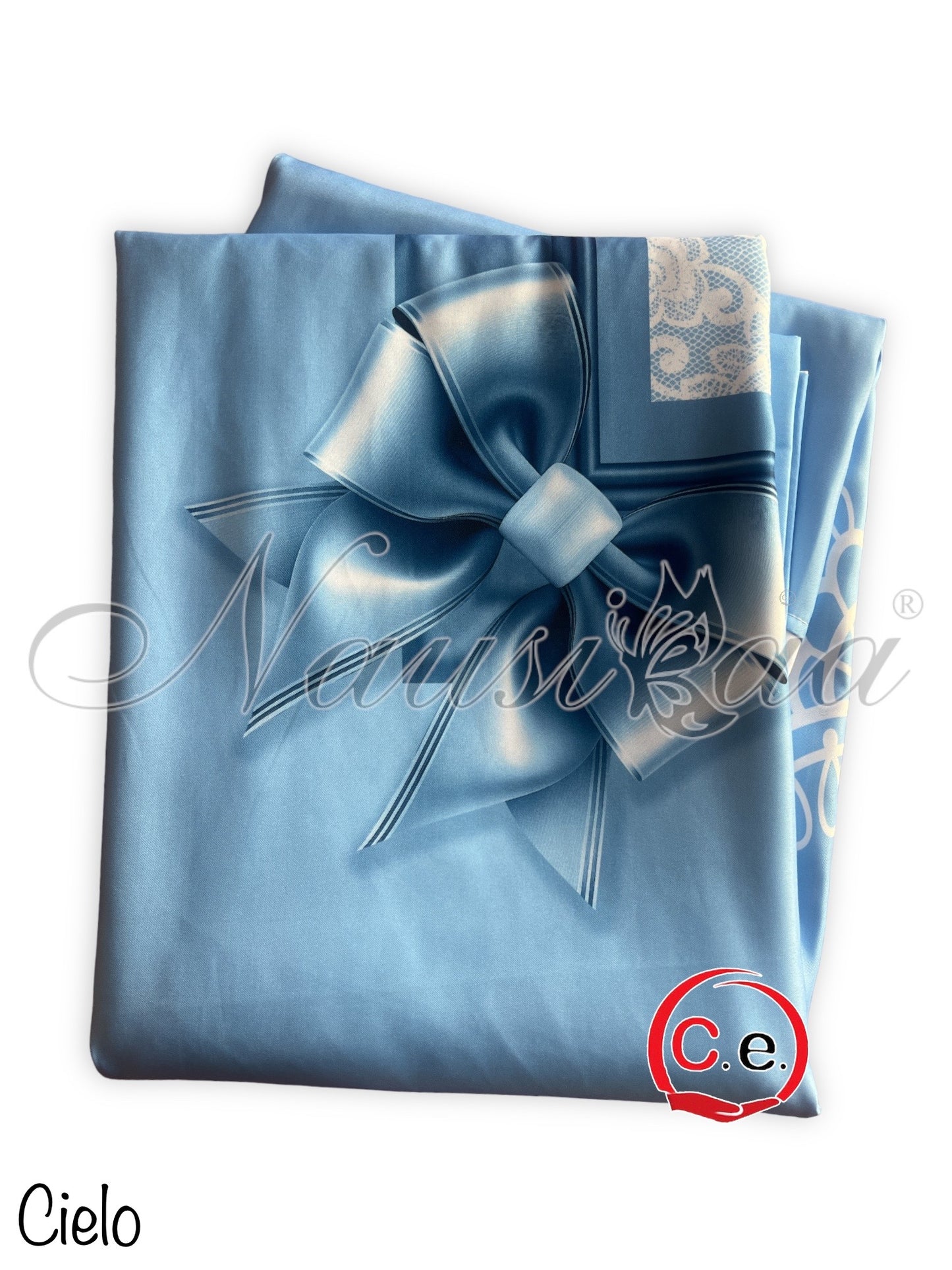 Copriletto fiocco 🎀 Nausikaa con federe coordinate