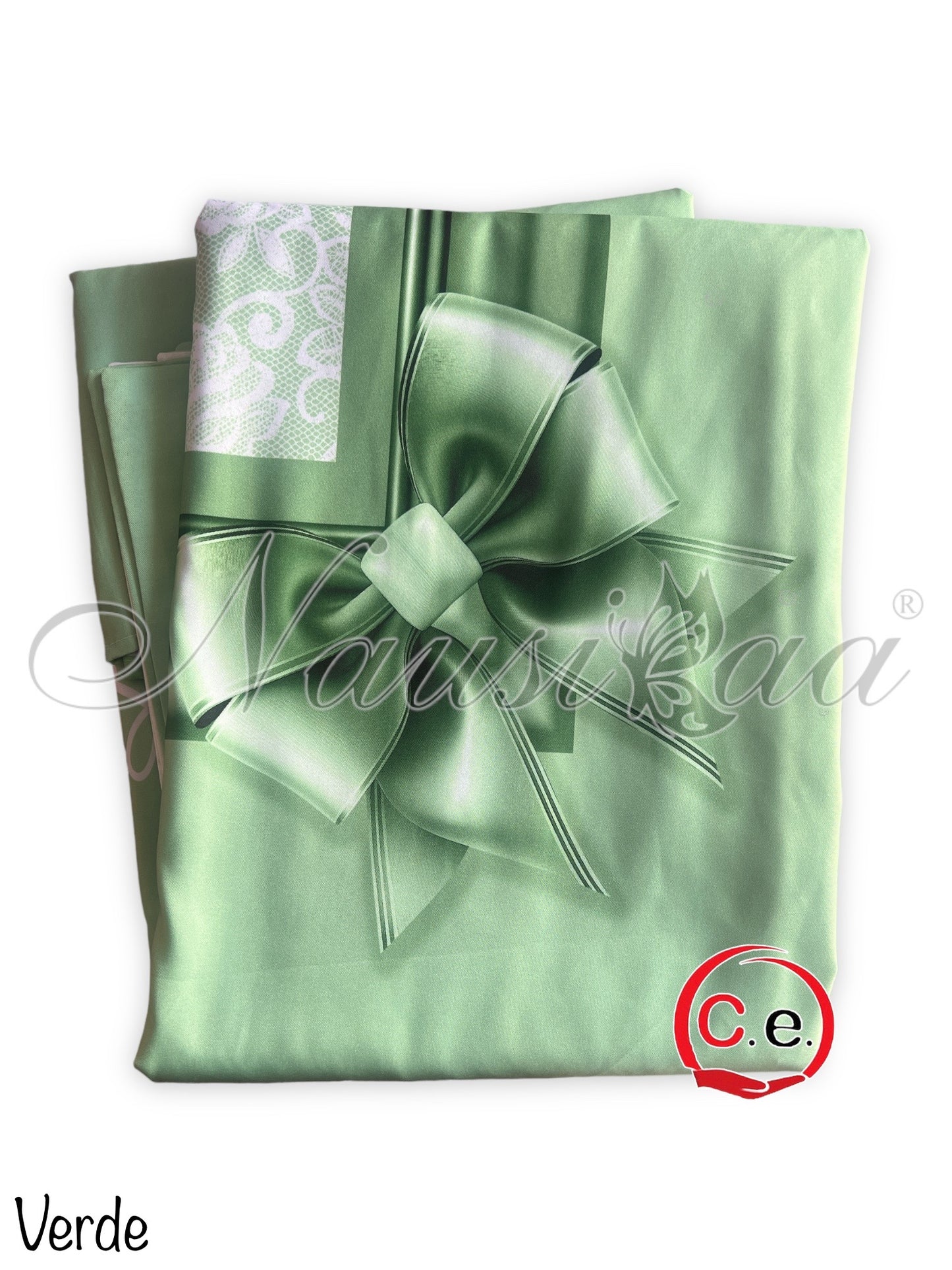 Copriletto fiocco 🎀 Nausikaa con federe coordinate