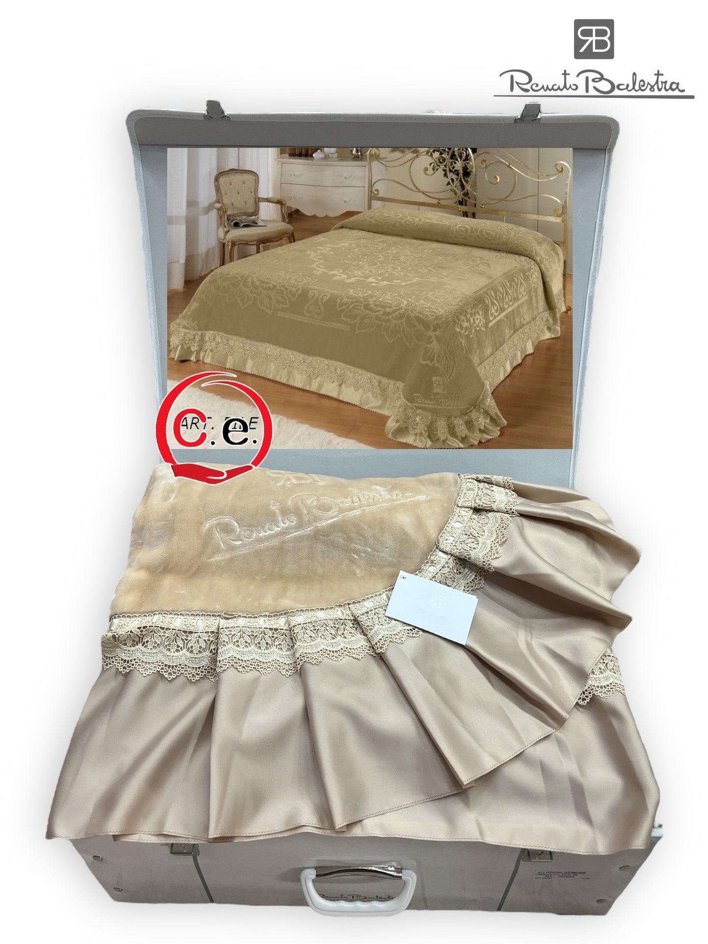 Coperta in pile Renato Balestra
