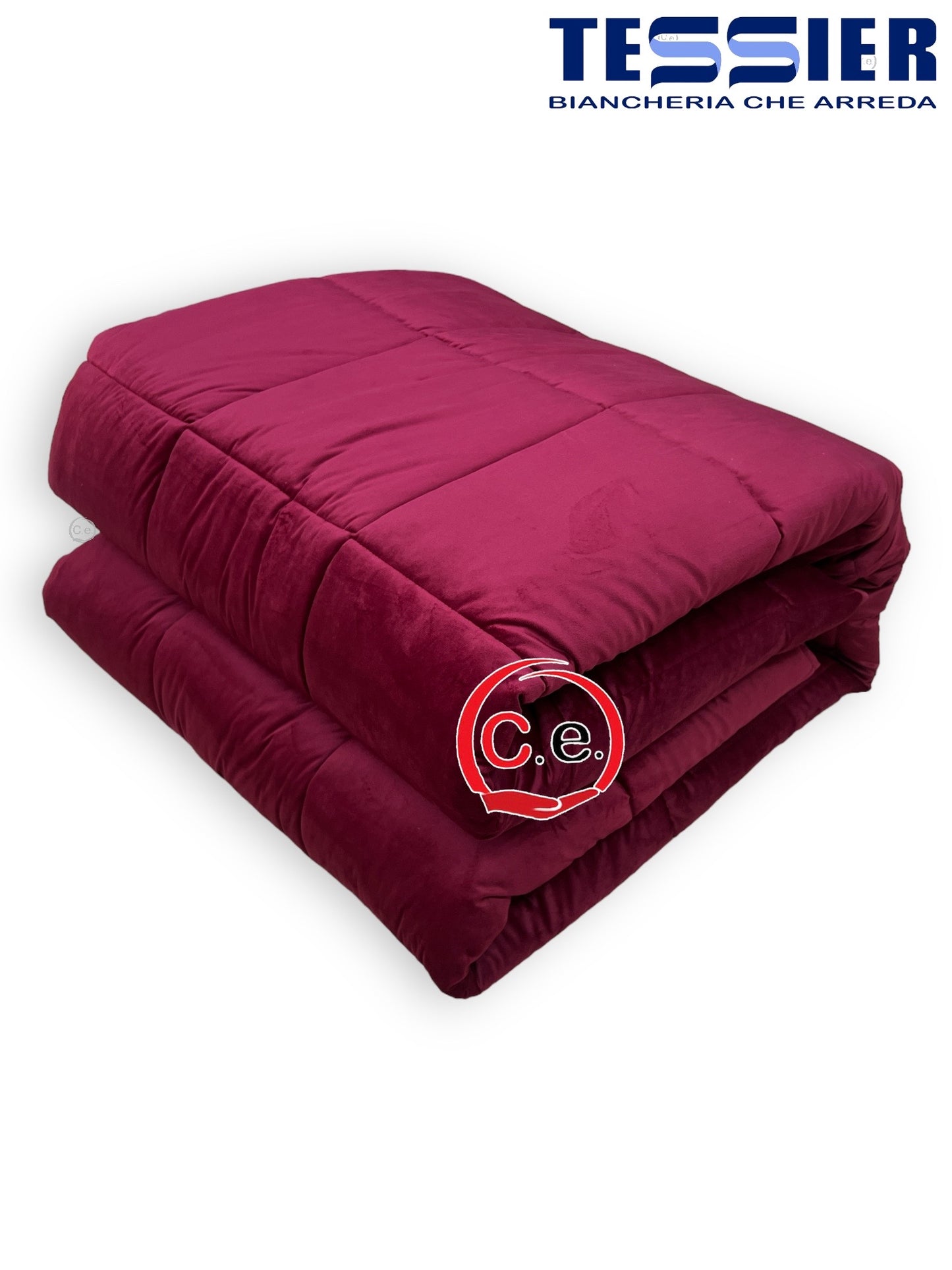Trapunta Tessier in Velluto Velvet Double-face
