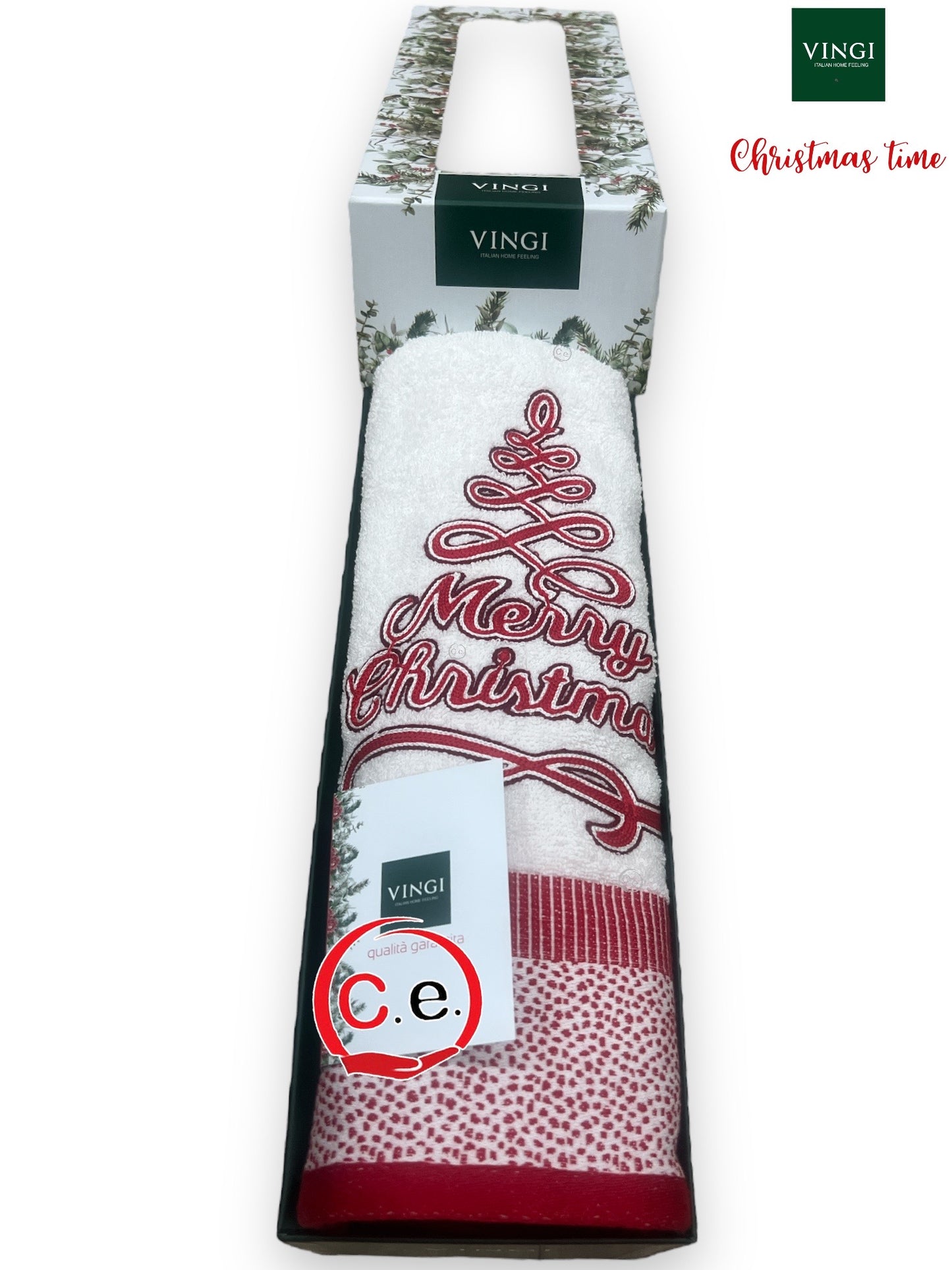 Asciugamani 1+1 Vingi in spugna Christmas Agata Life 🎄🎅🏼⛄️🎁