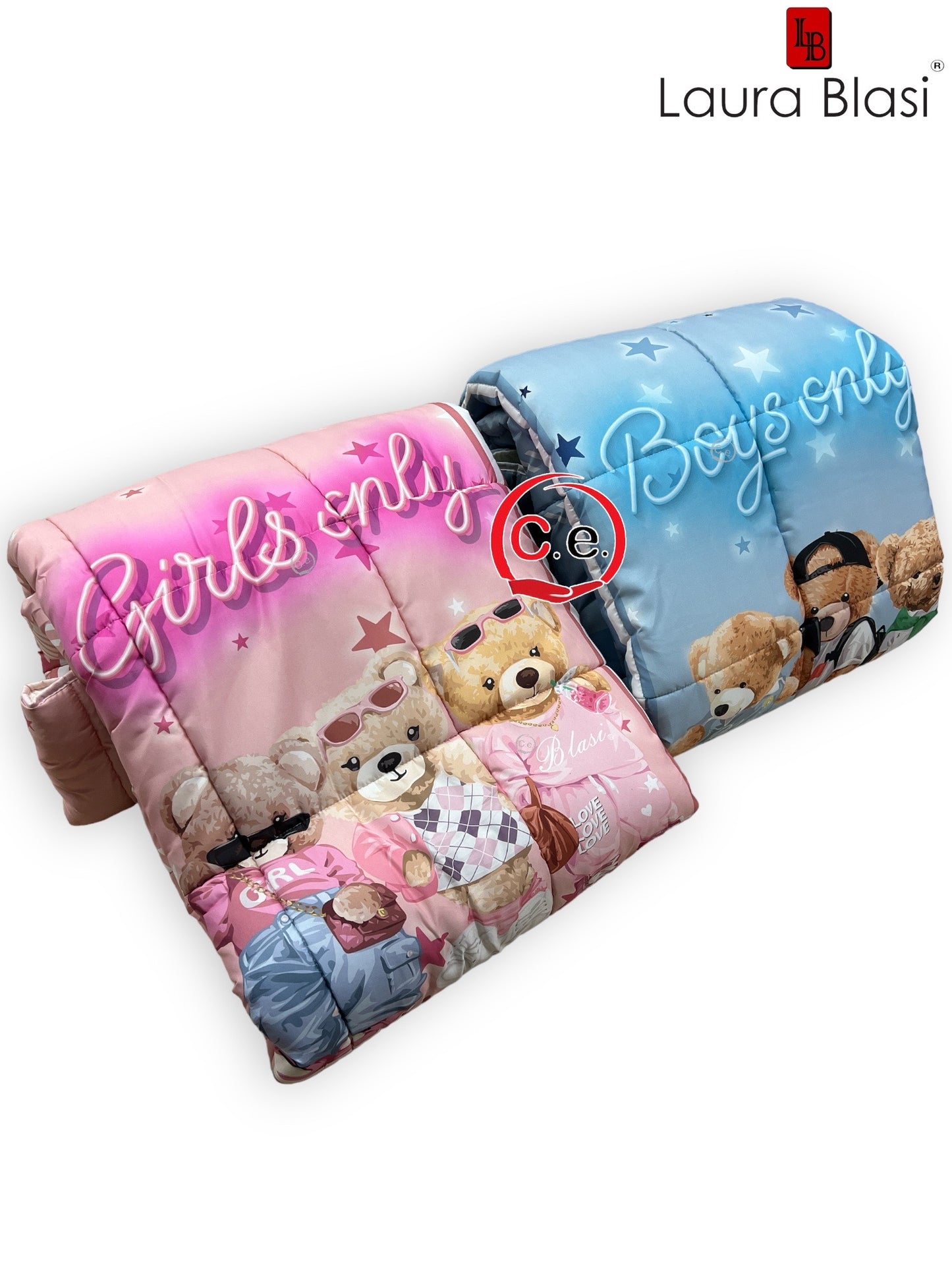 Trapunta Laura Balsi Singola disegno Cool Friends