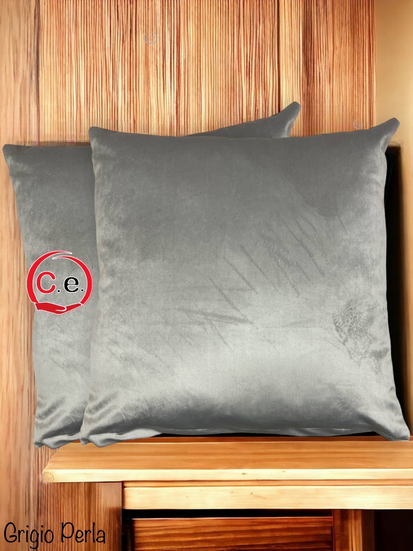 Cuscino arredo in velluto misura 50x50cm