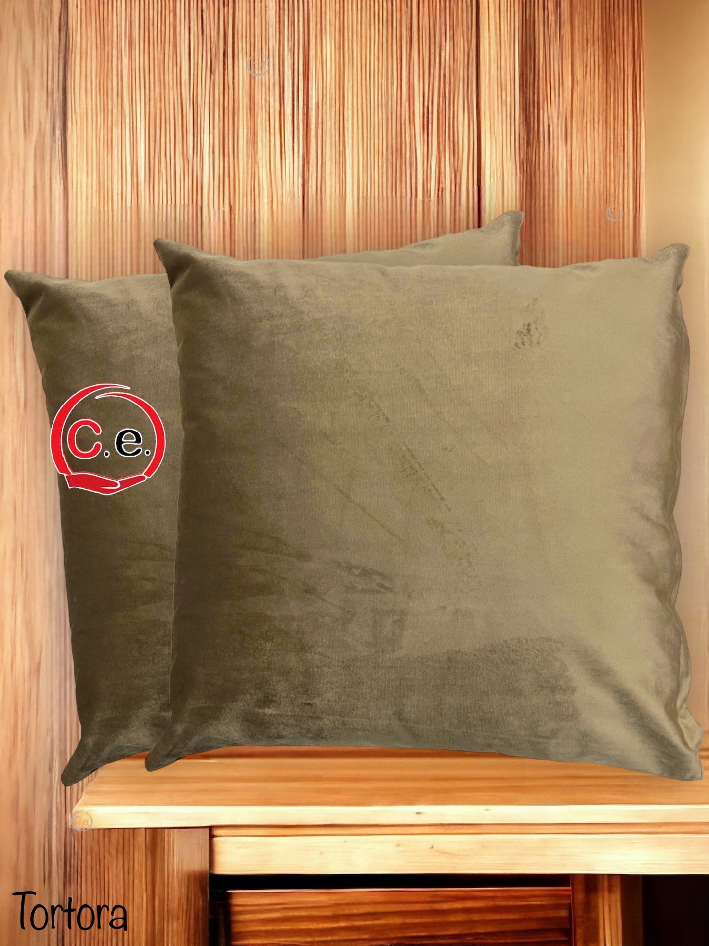 Cuscino arredo in velluto misura 50x50cm