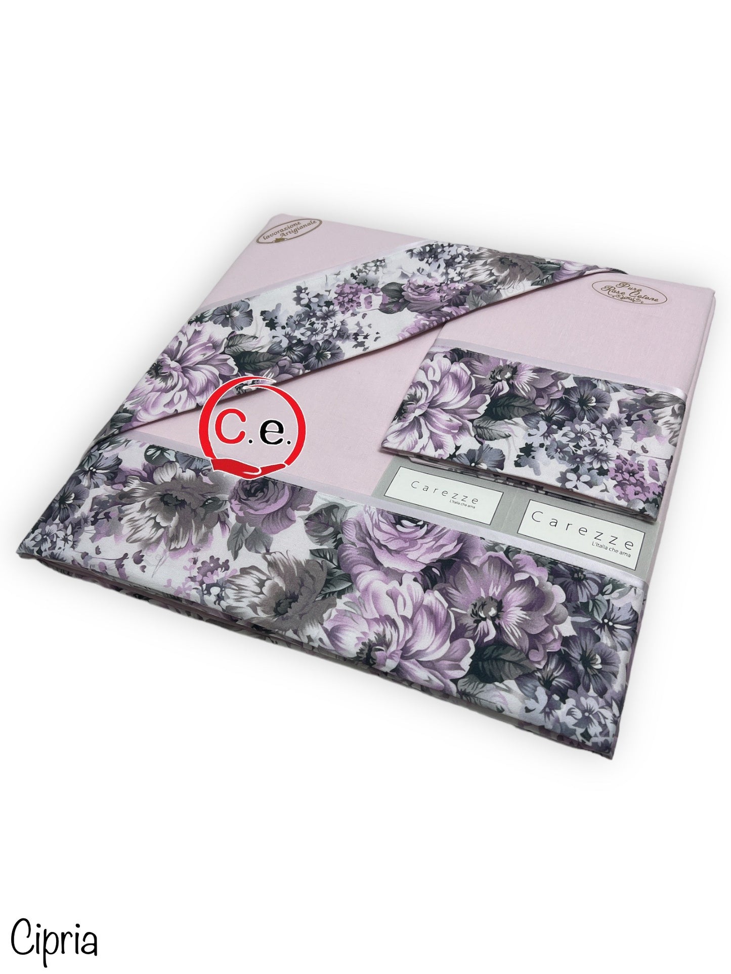 Completo lenzuola Rossana con fascia digitale con stampa in alta definizione