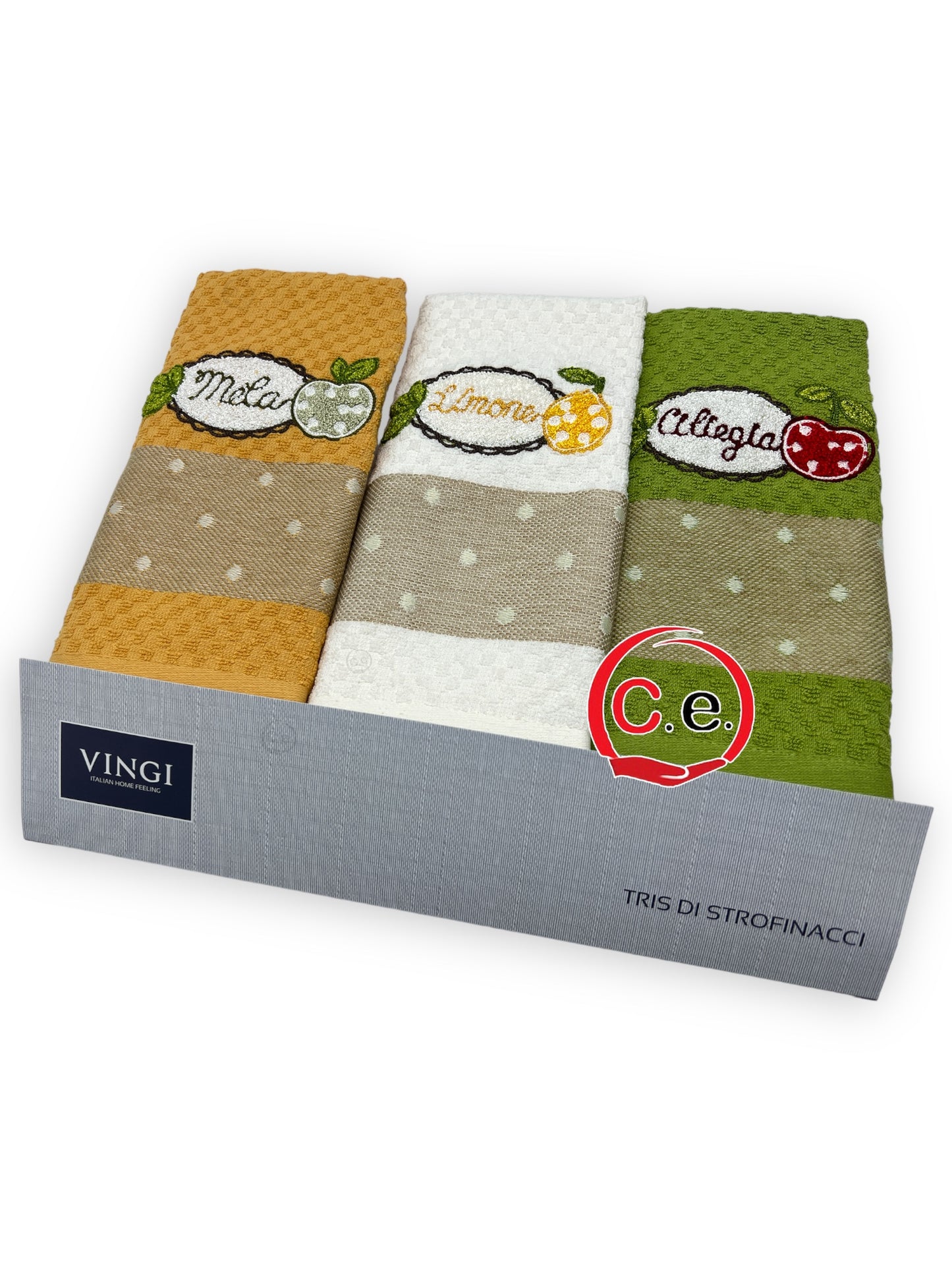 Tris strofinacci spugna Vingi Macedonia