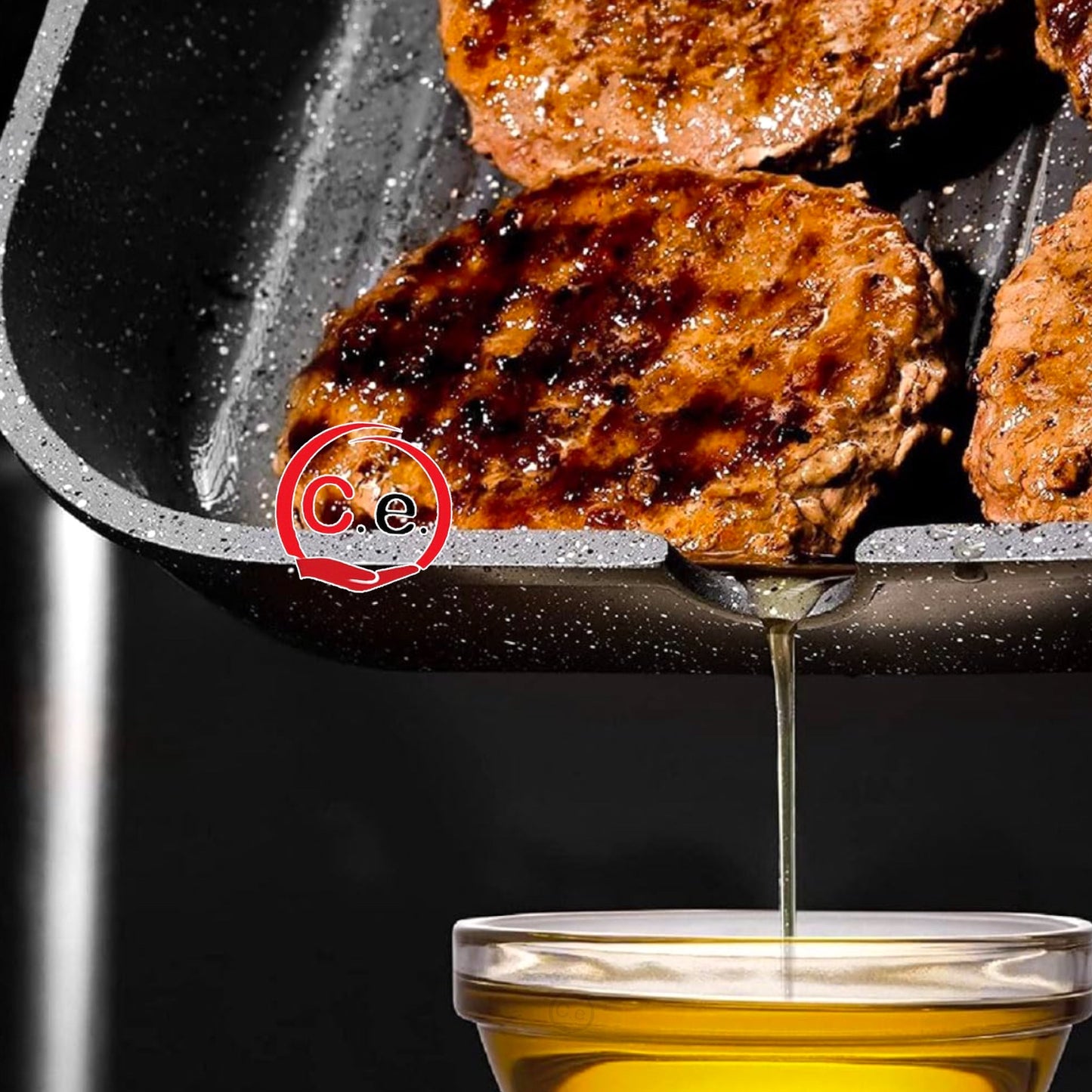 Bistecchiera grigliata Royalty Line con manico