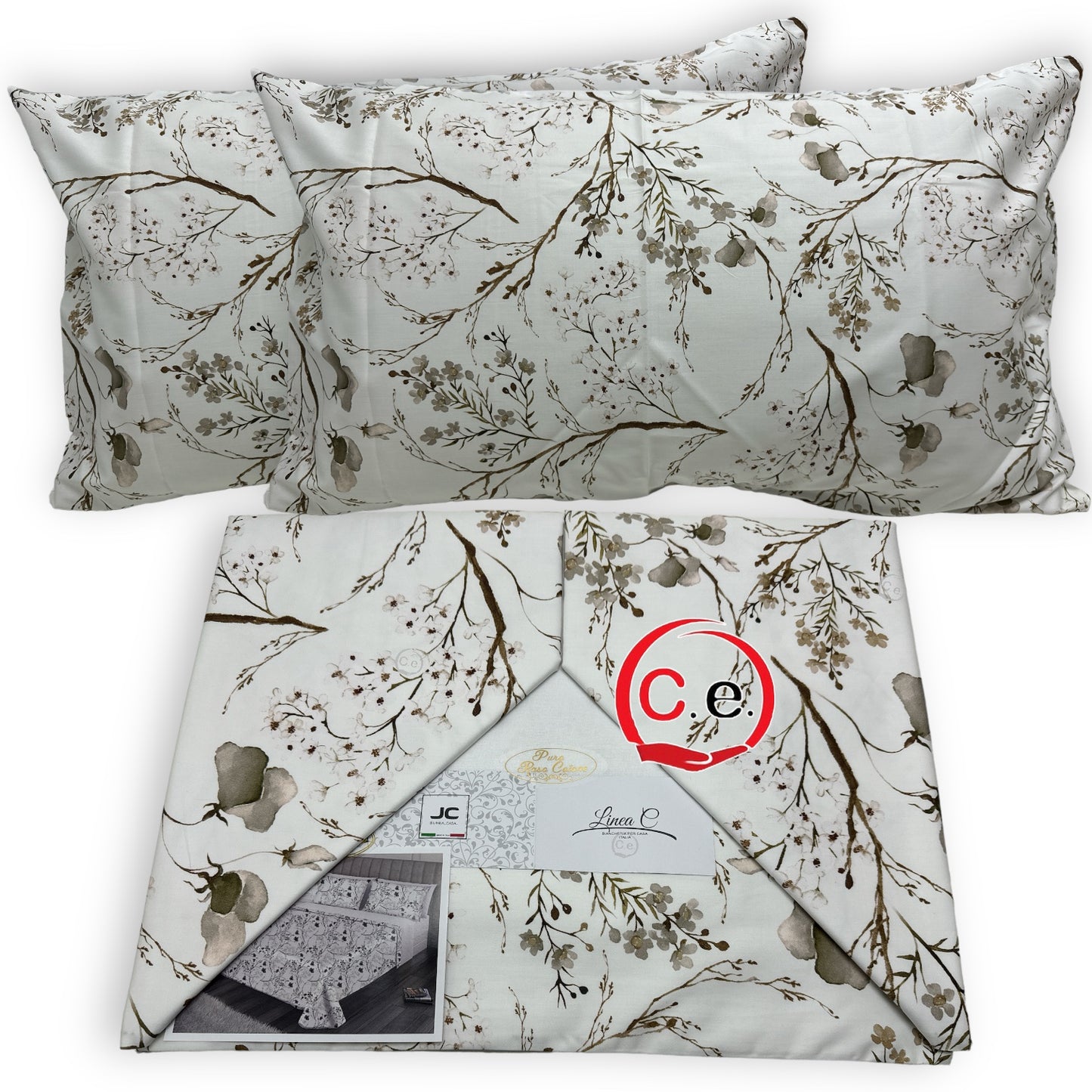 Completo lenzuola Gelsomino in stampa digitale ad alta definizione