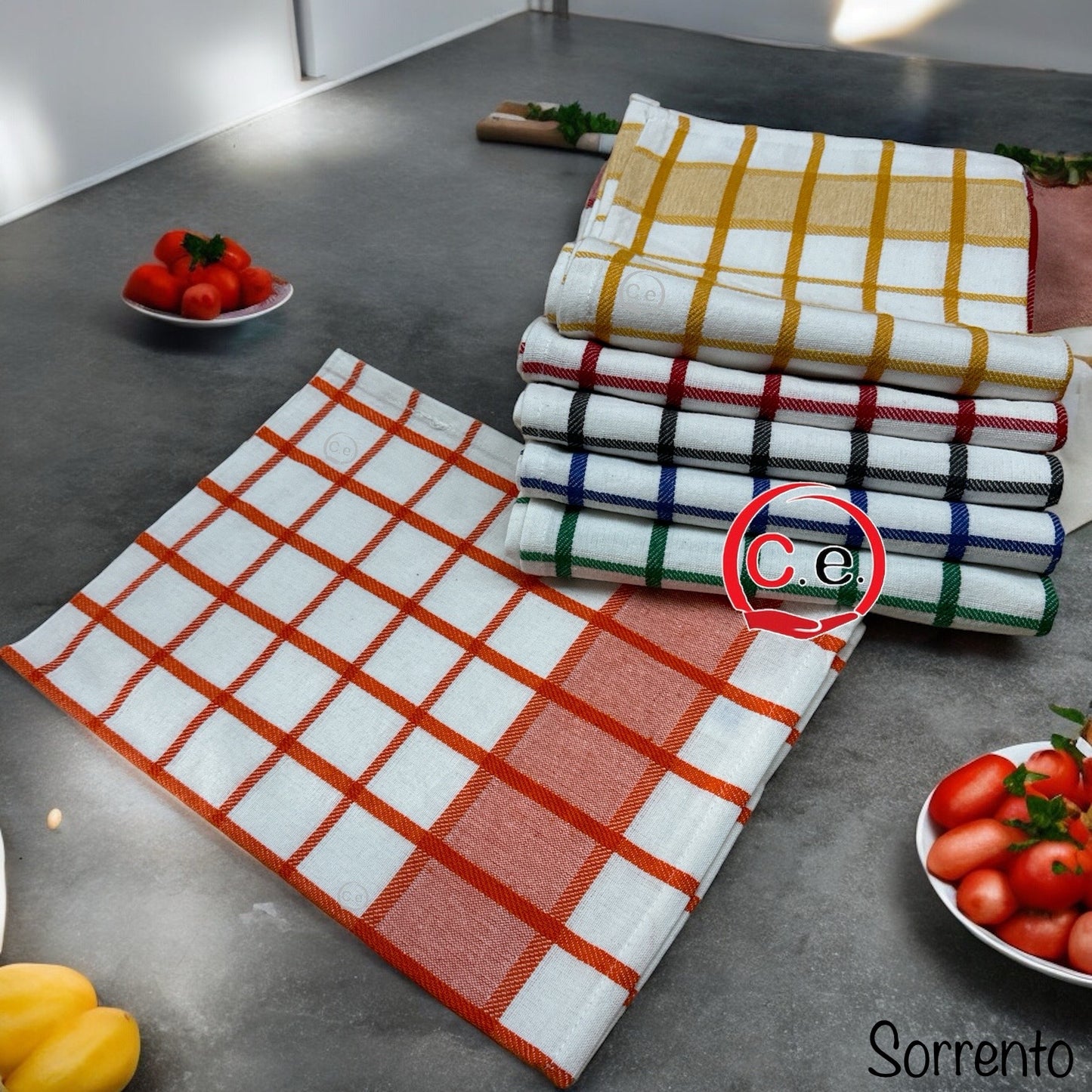 Strofinacci 6 pezzi in puro cotone al 100%