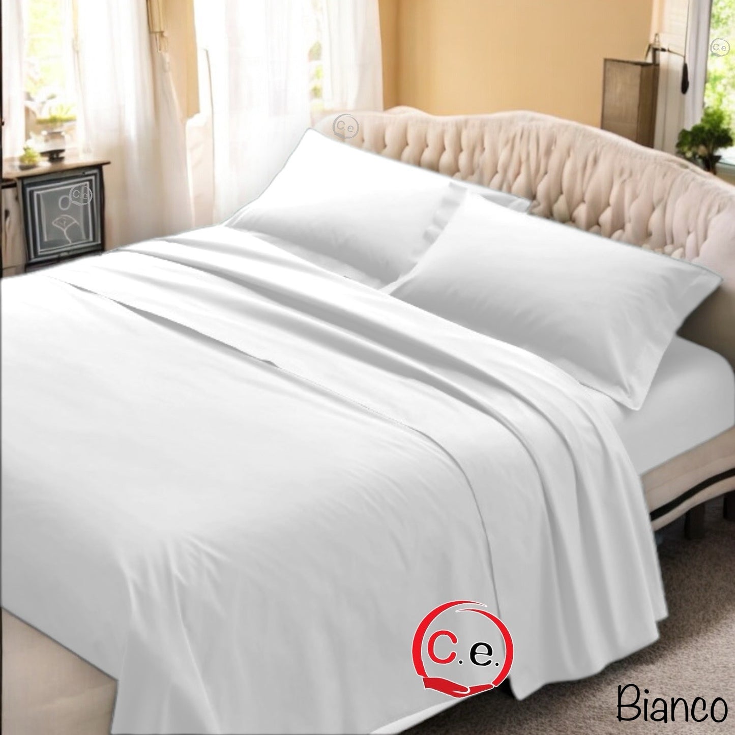 Completo letto in Percalle matrimoniale