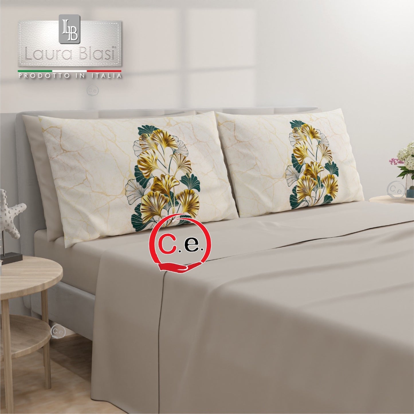 Completo Lenzuola Matrimoniale Shell