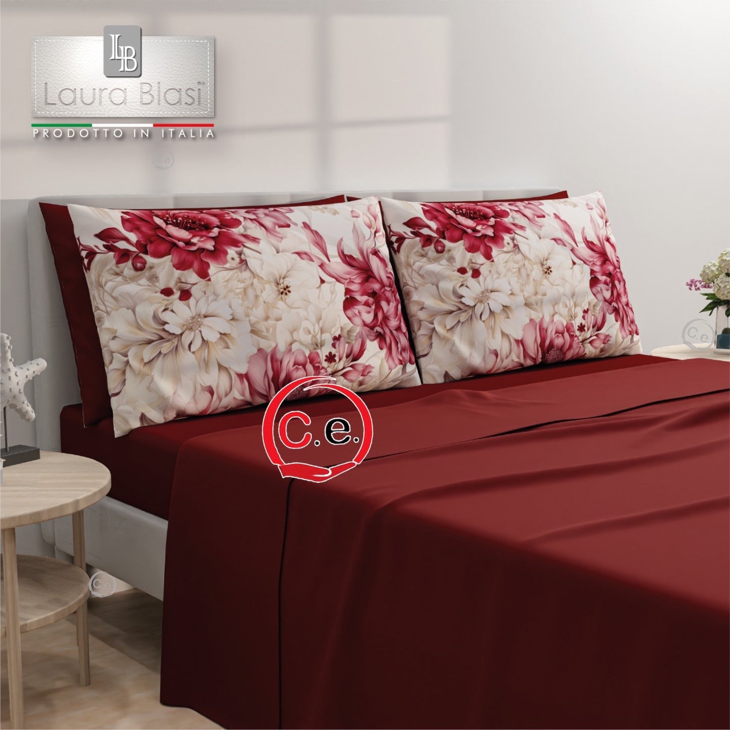 Completo Lenzuola Matrimoniale Viola