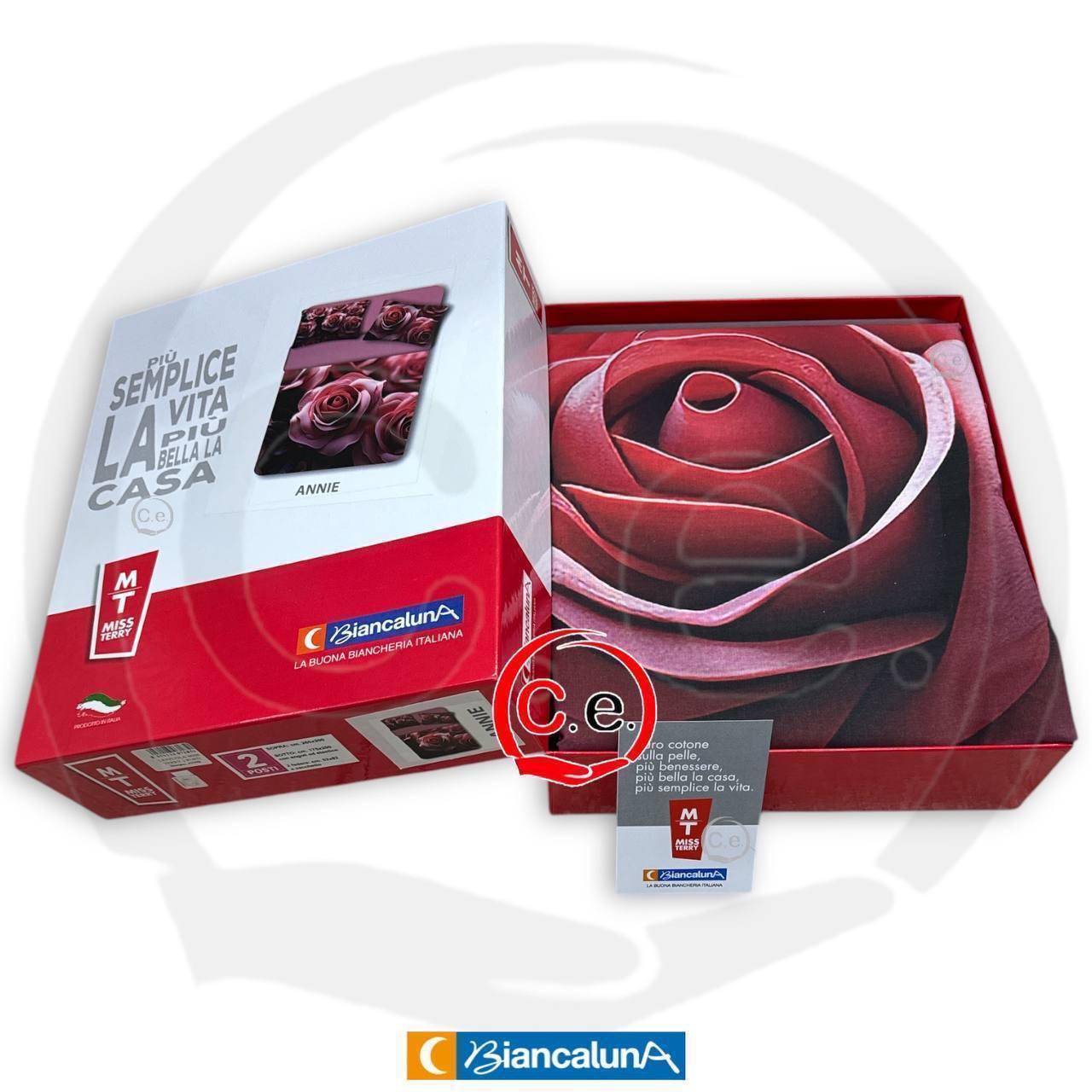 Lenzuola copriletto BiancaLuna Annie