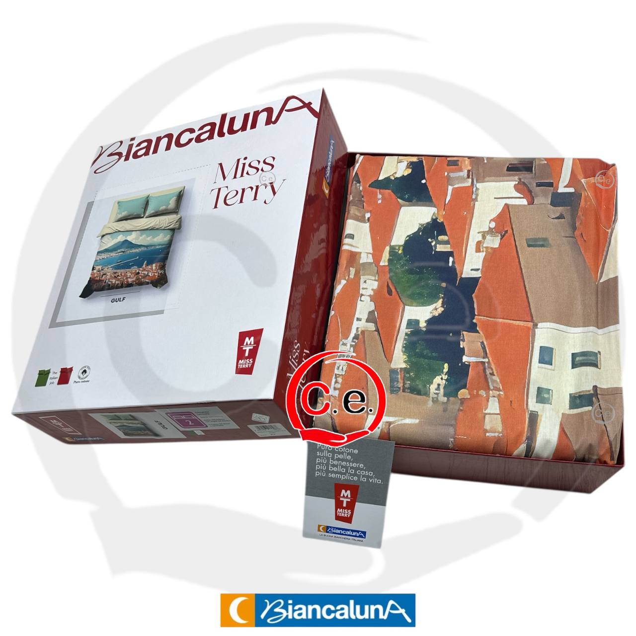 Lenzuola copriletto BiancaLuna Miss Terry Gulf