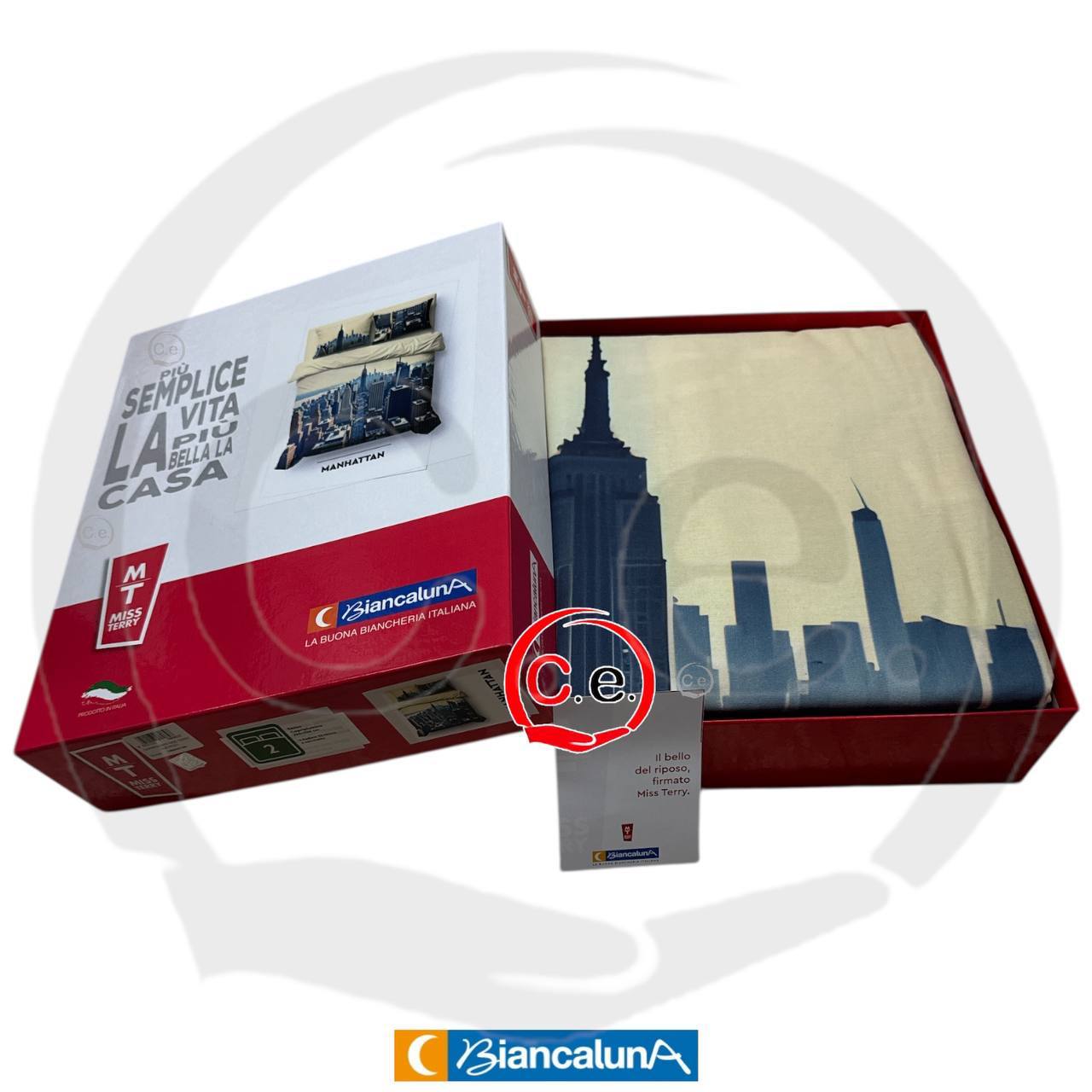 Copripiumino Manatthan Miss Terry BiancaLuna 🌙 Digitale