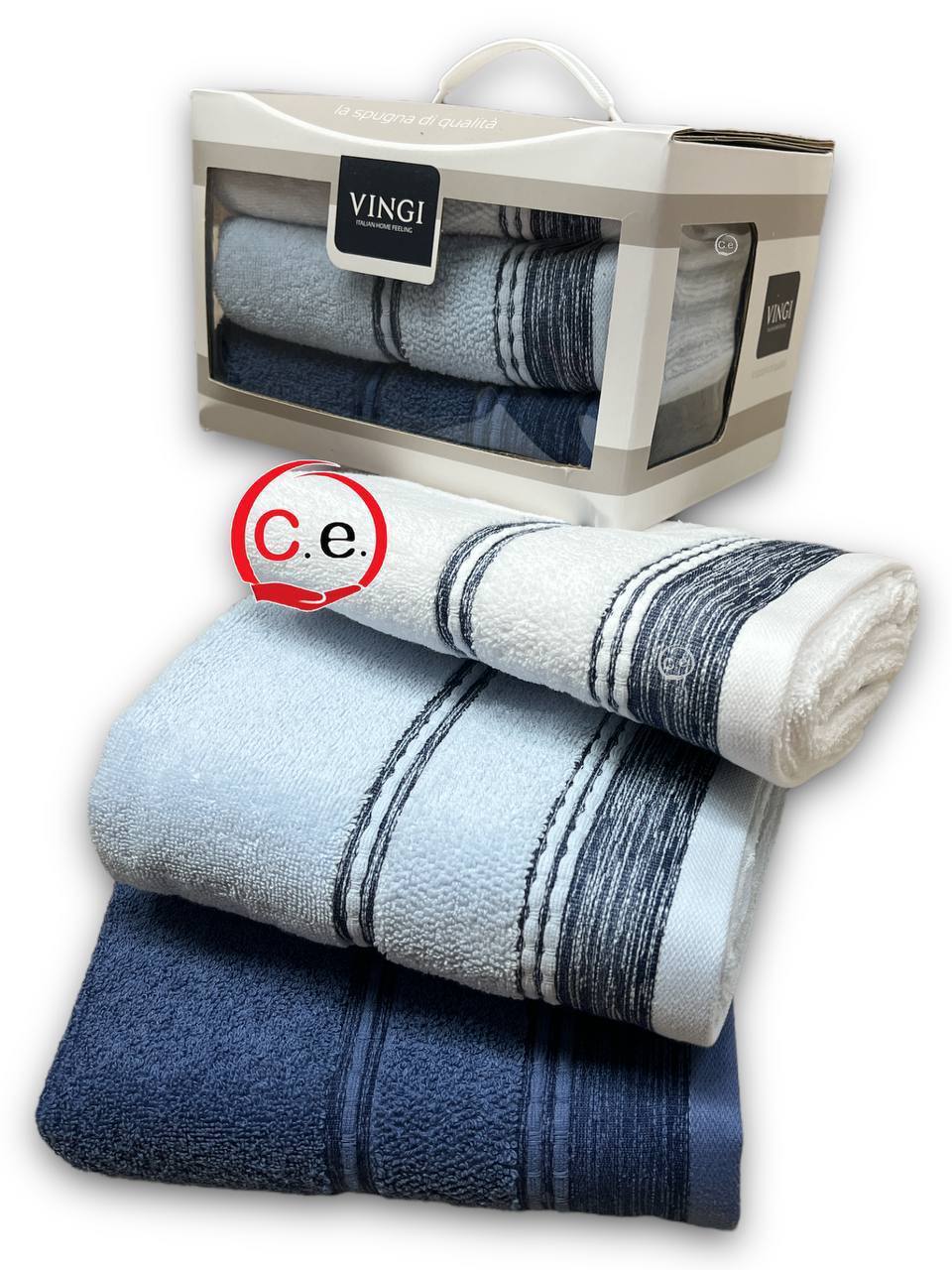 Asciugamani 3+3 VINGI art.Fiamma