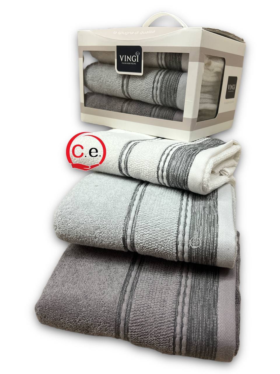 Asciugamani 3+3 VINGI art.Fiamma