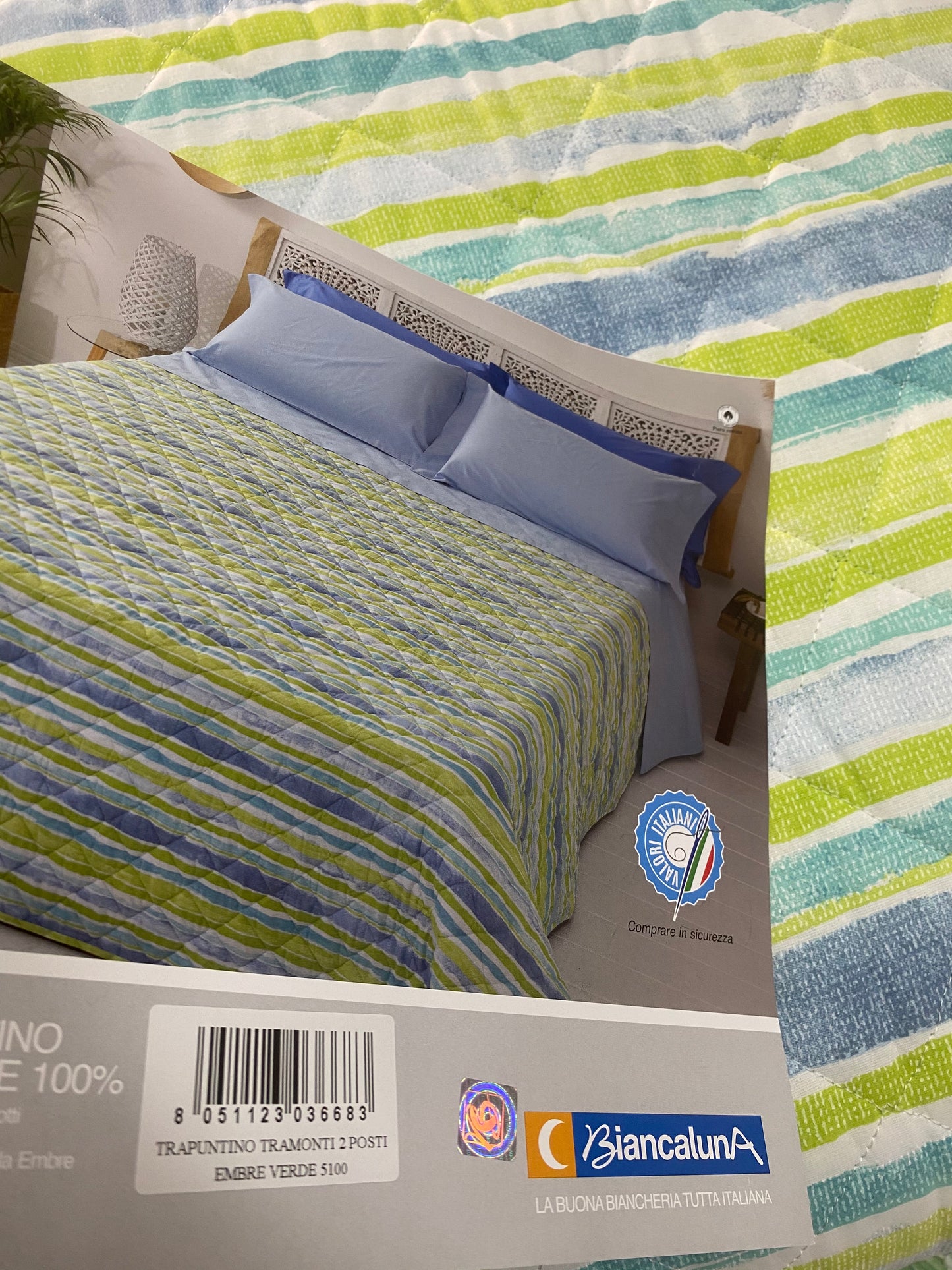 Trapuntino Tramonti BiancaLuna Disegno Embre