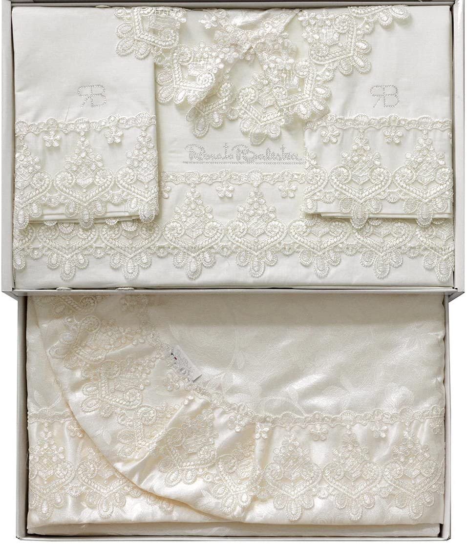 Completo letto + copriletto + centrino Noemi Renato Balestra