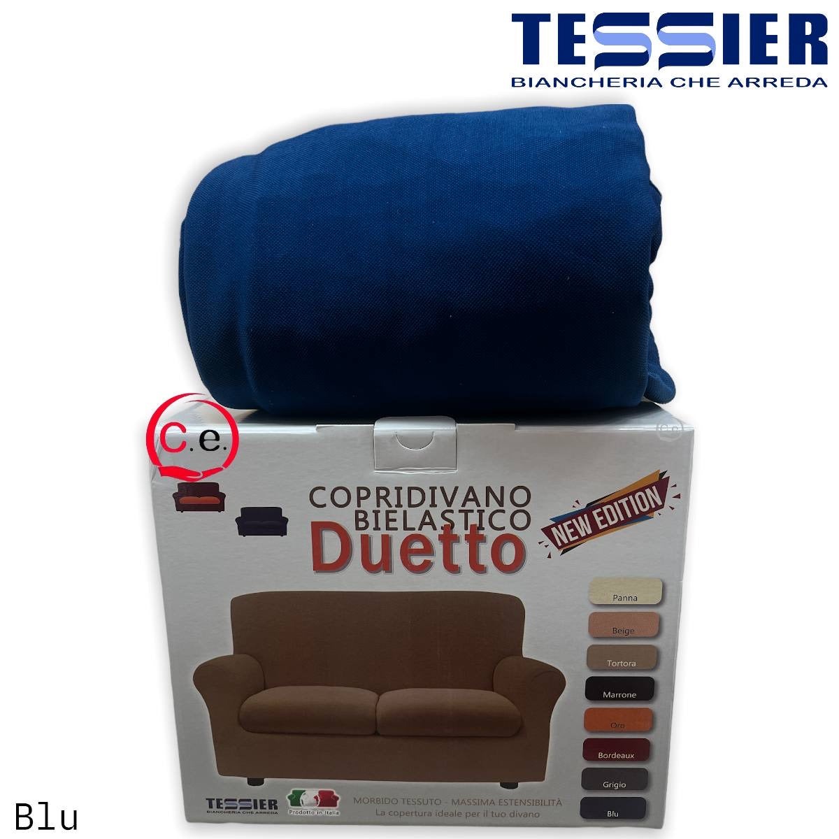 Copripoltrona Relax Bielastico art.Duetto Tessier