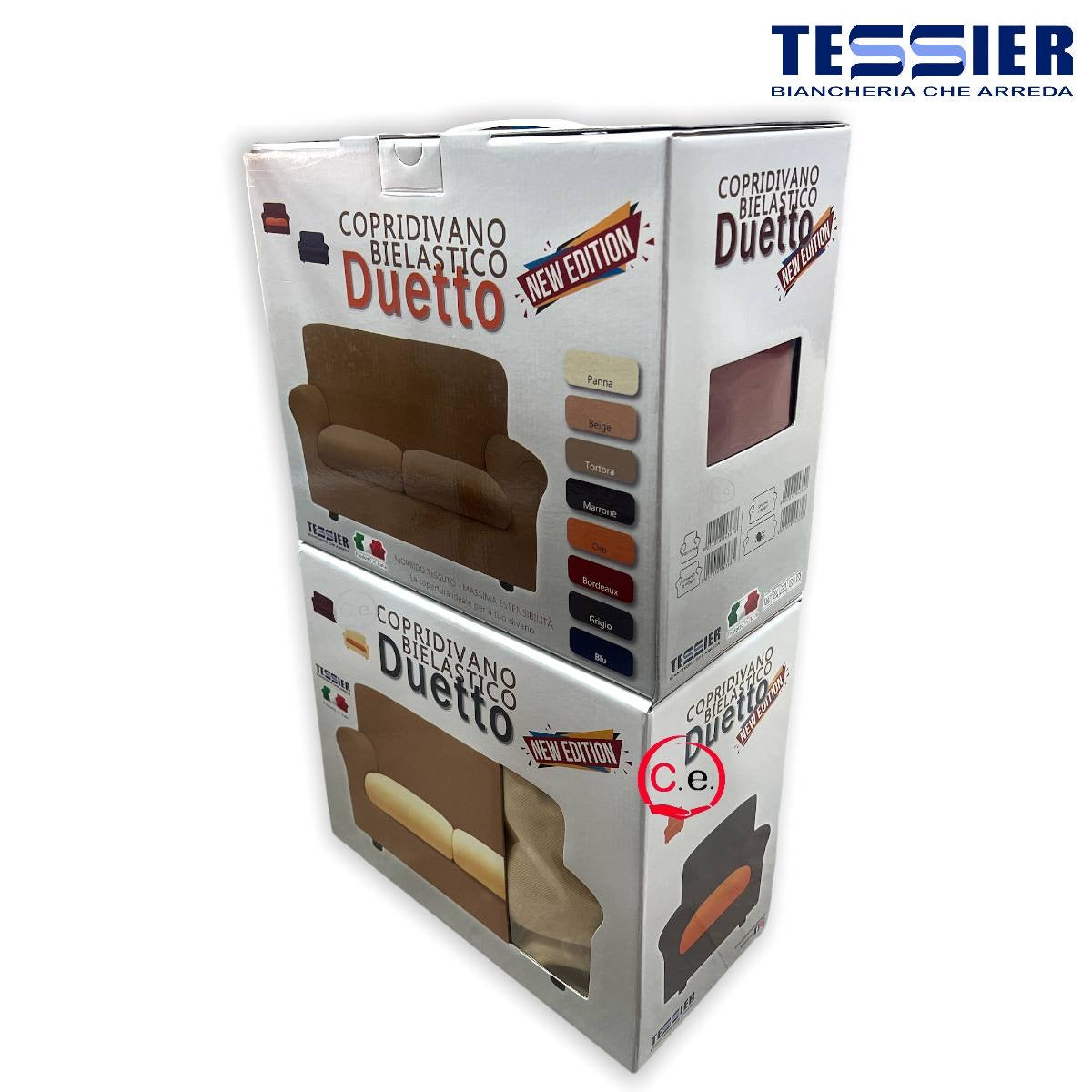 Copridivano Bielastico Duetto Tessier