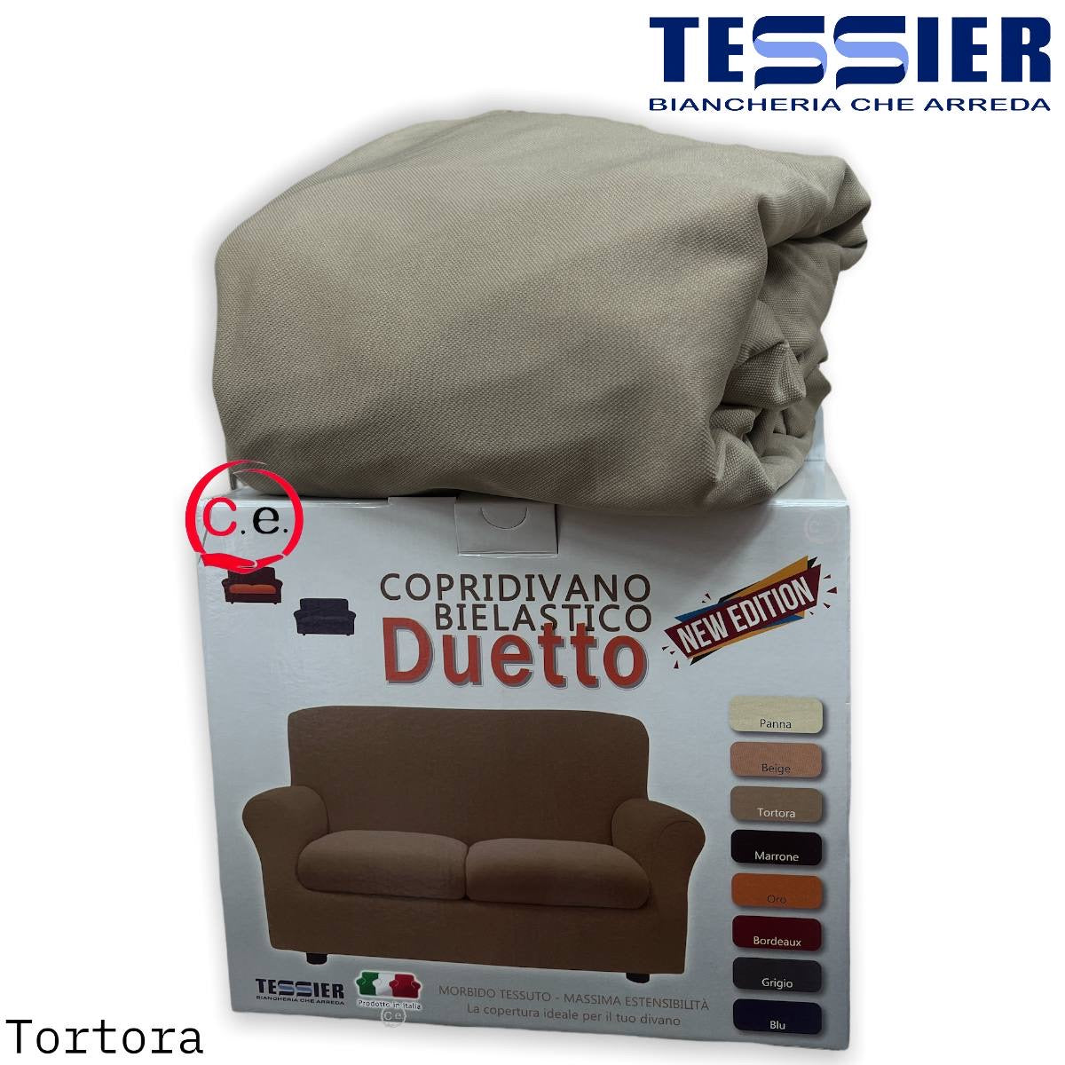 Copridivano Bielastico Duetto Tessier
