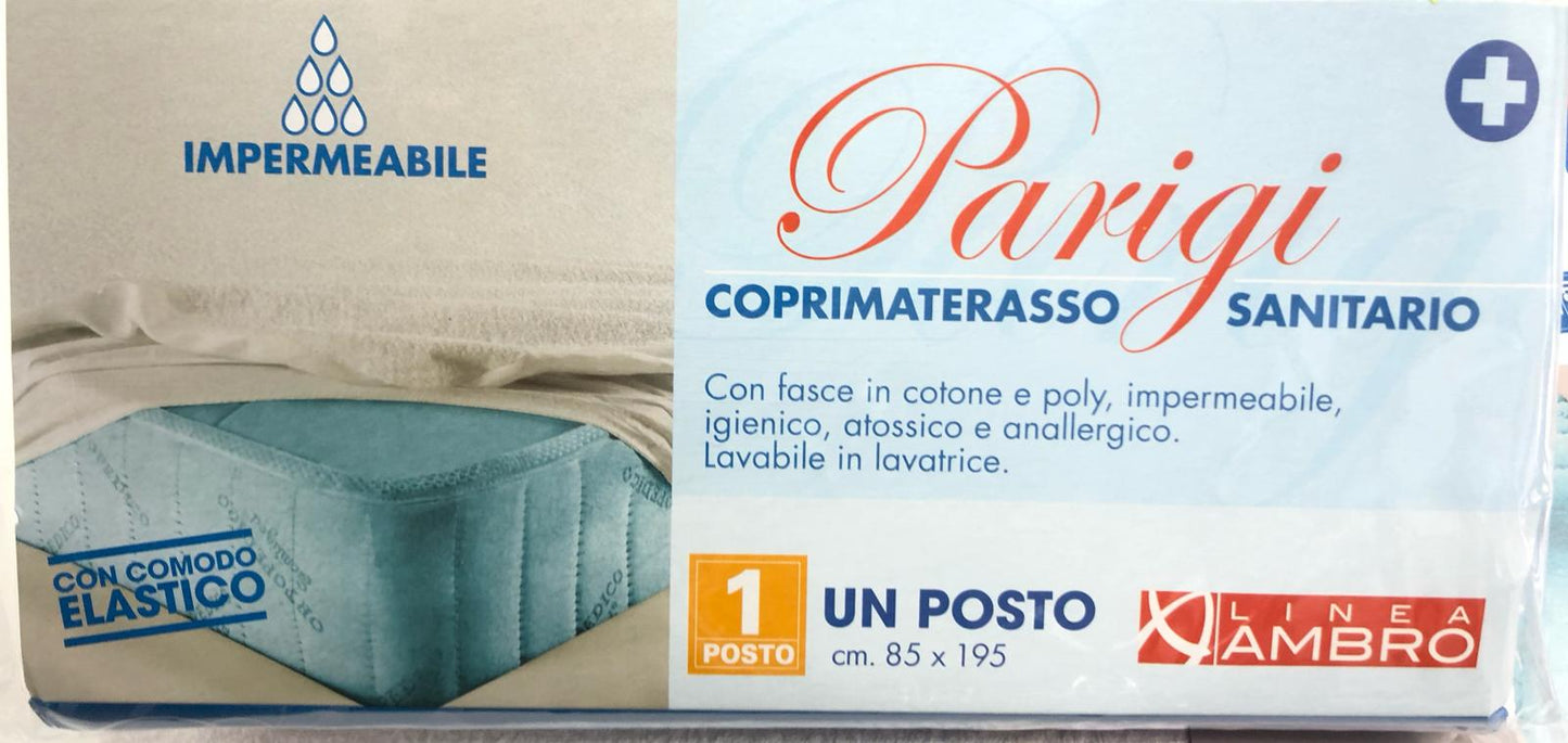 Coprimaterasso sanitario con elastico impermeabile 💦 , igienico, atossico e anallergico.