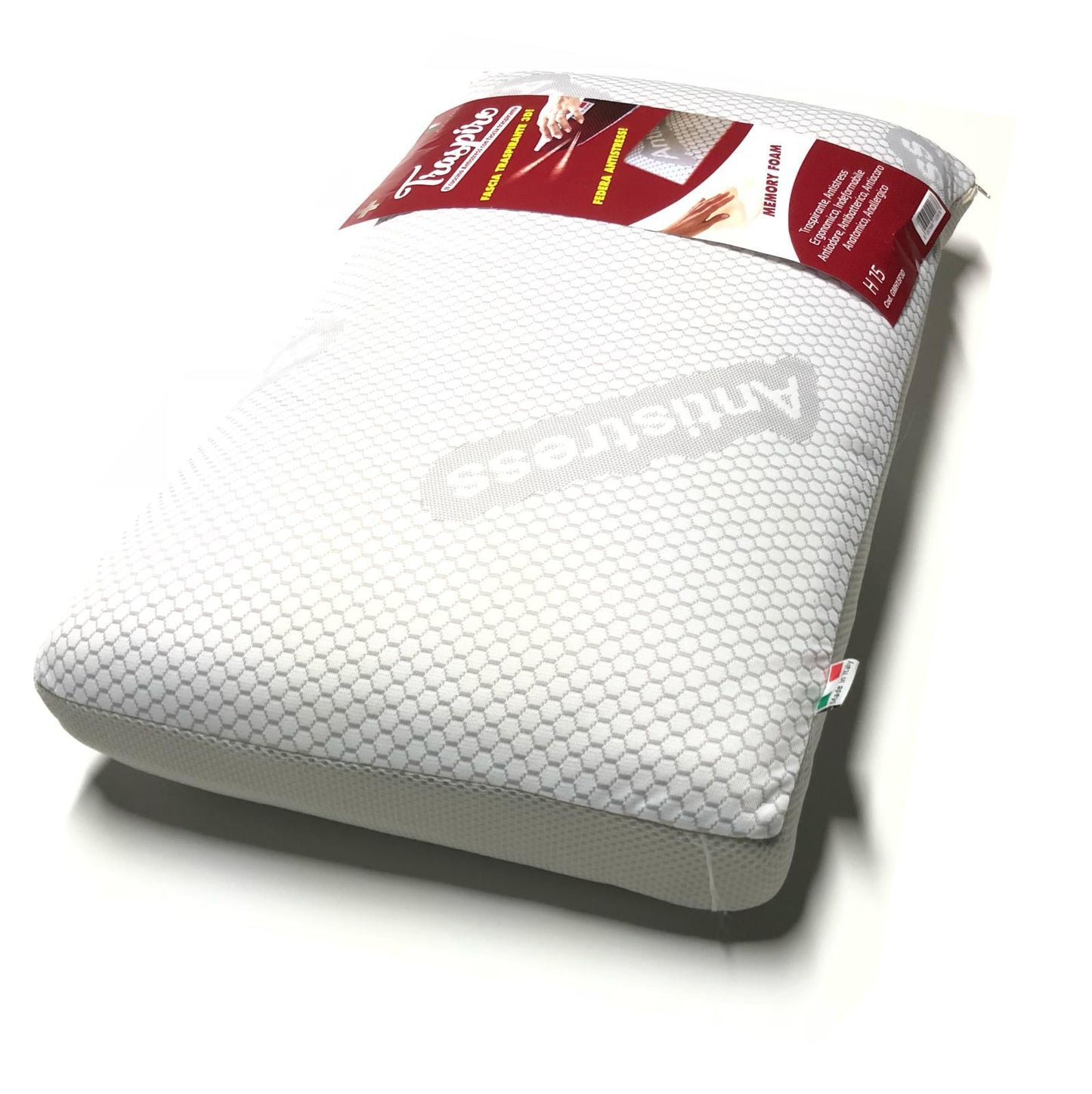Guanciale Memory Foam Traspiro Antistress 3D