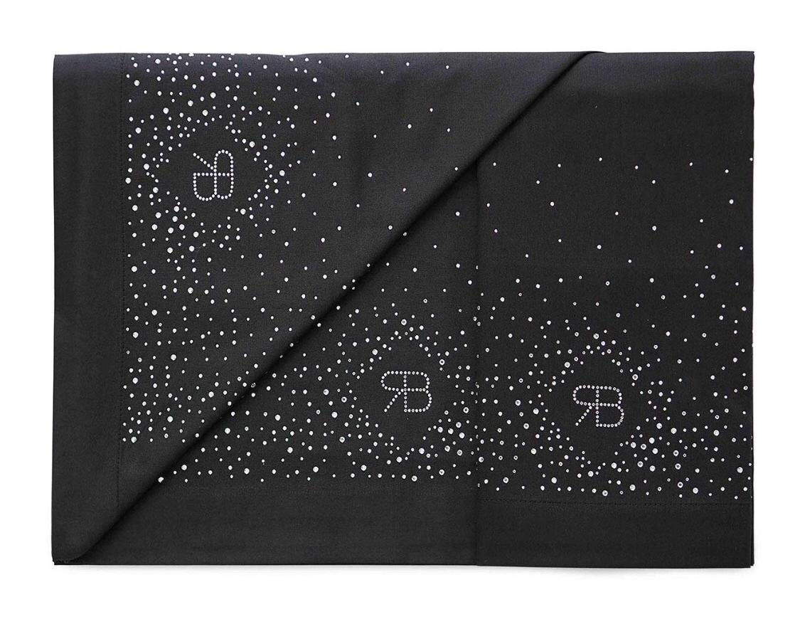 Completo lenzuola Renato Balestra con strass Cristel
