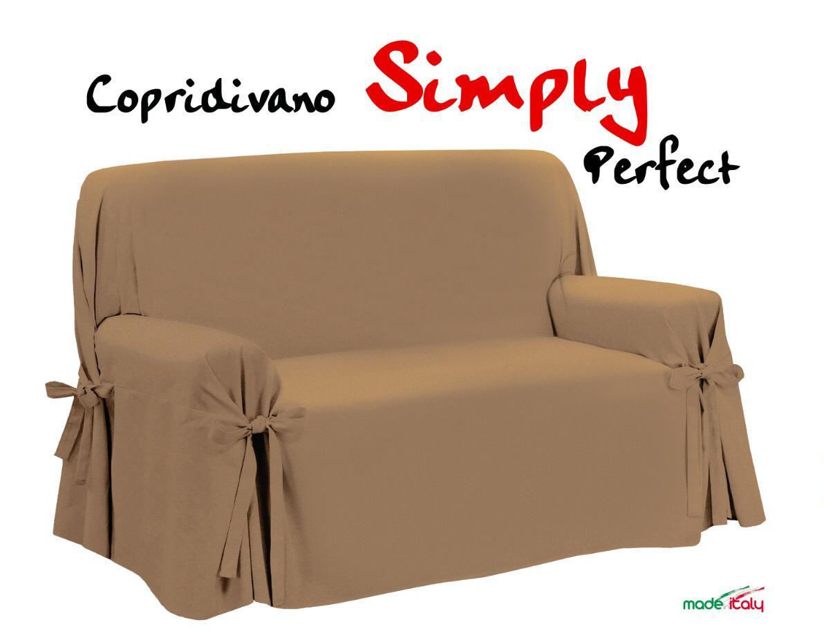 Copridivano Simply perfetto con fiocchi 🎀 tessier in cotone