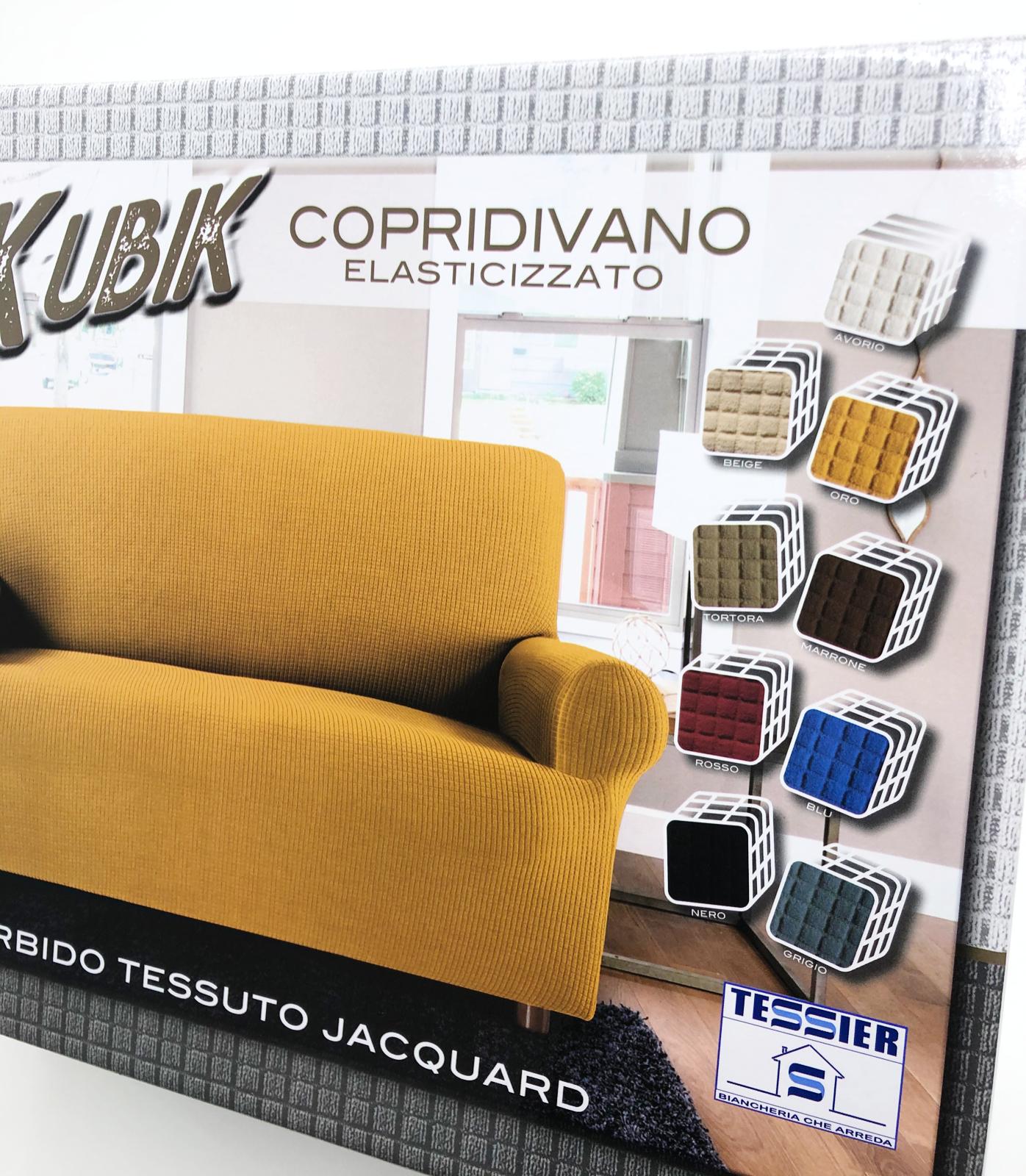 Copridivano Kubik elasticizzato