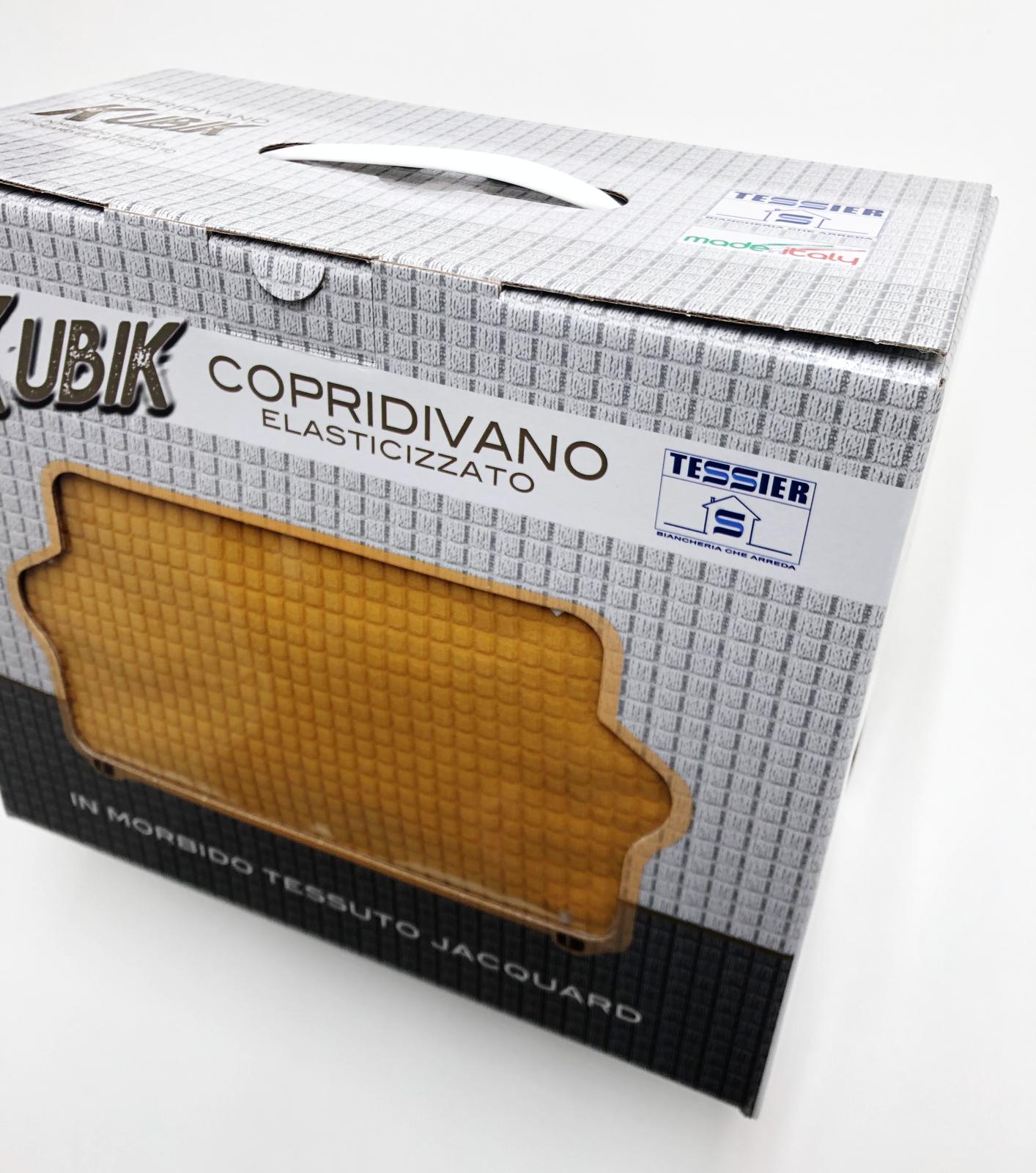 Copridivano Kubik elasticizzato