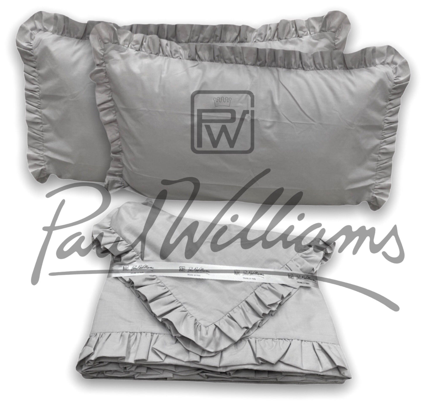 Completo letto con Rouche matrimoniale PaulWilliams
