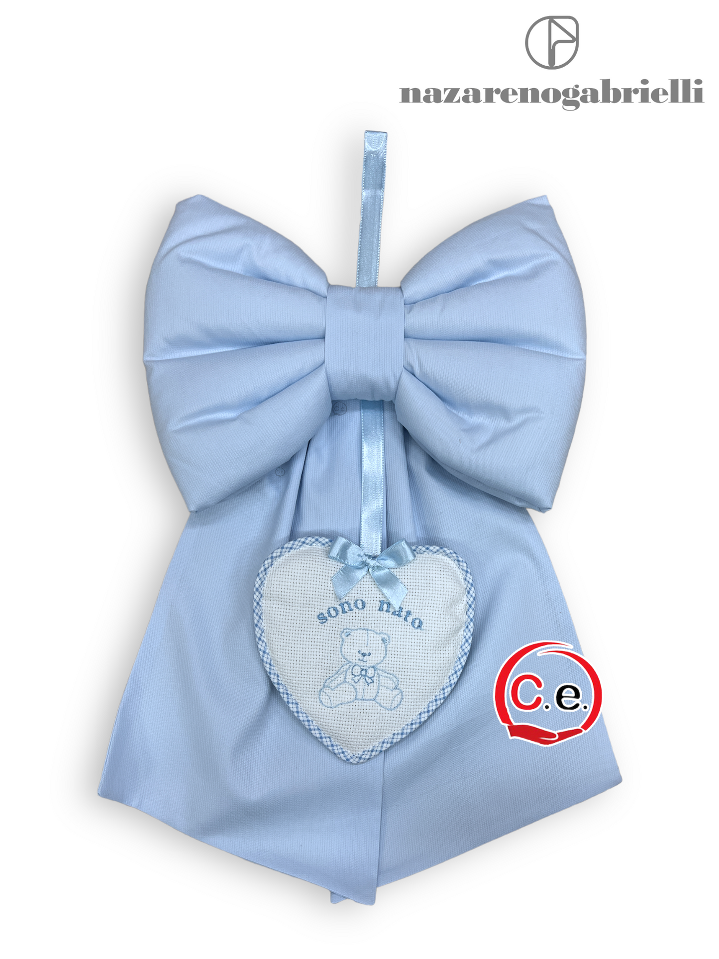 Coccarda Fiocco 🎀 Nascita NazarenoGabrielli