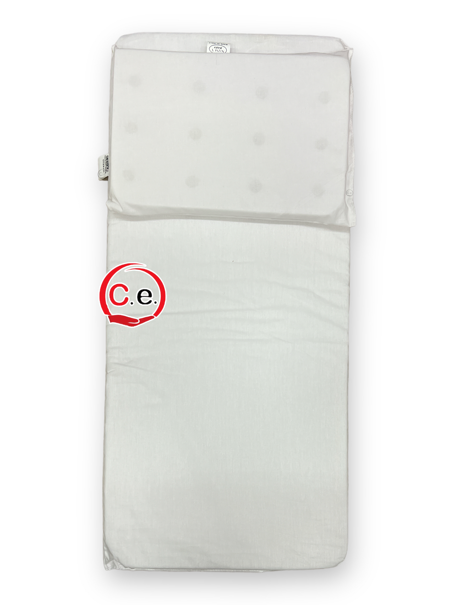 Completo antisoffoco Nancy Baby per carrozzina materassino + cuscino