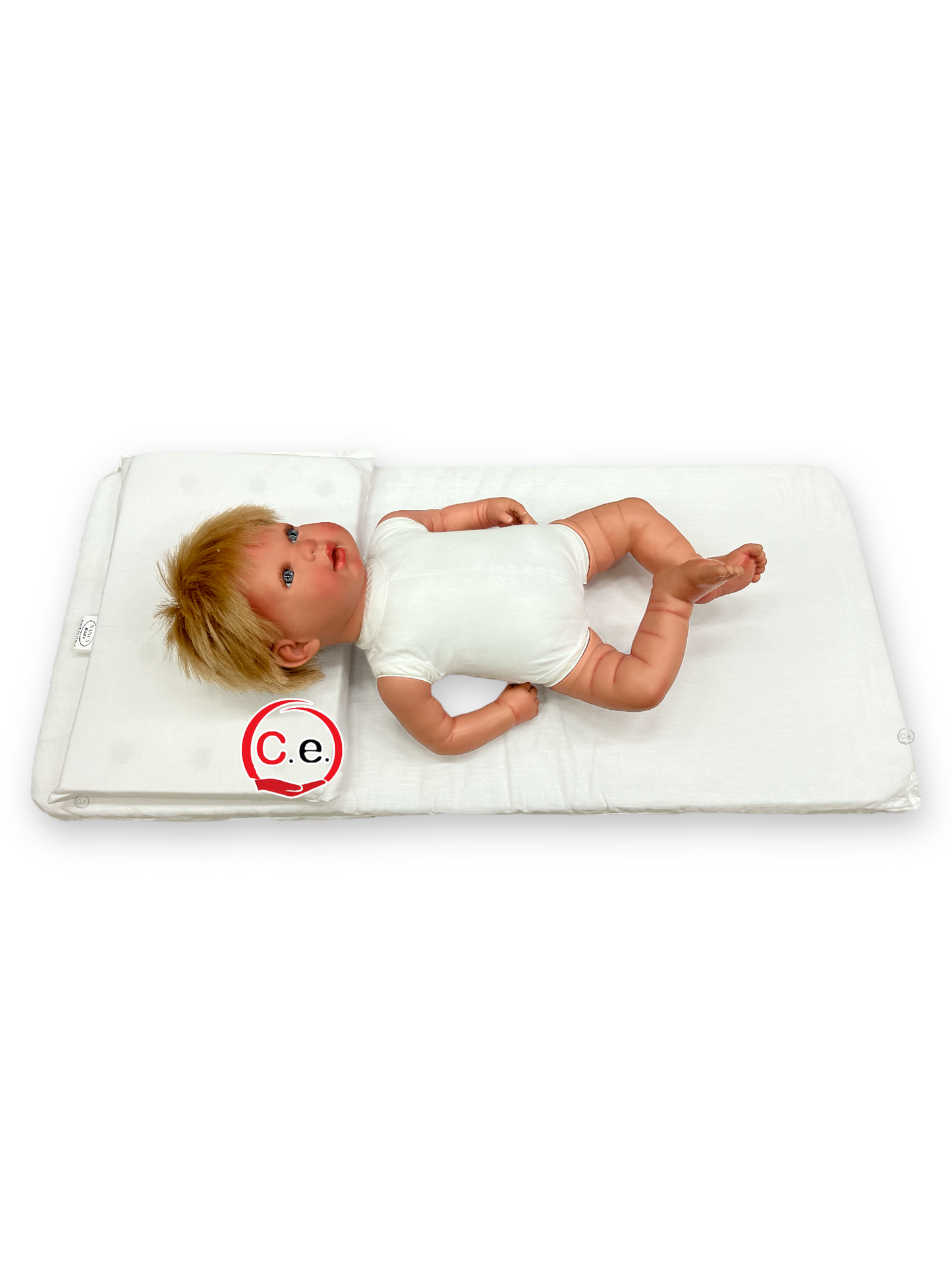 Completo antisoffoco Nancy Baby per carrozzina materassino + cuscino