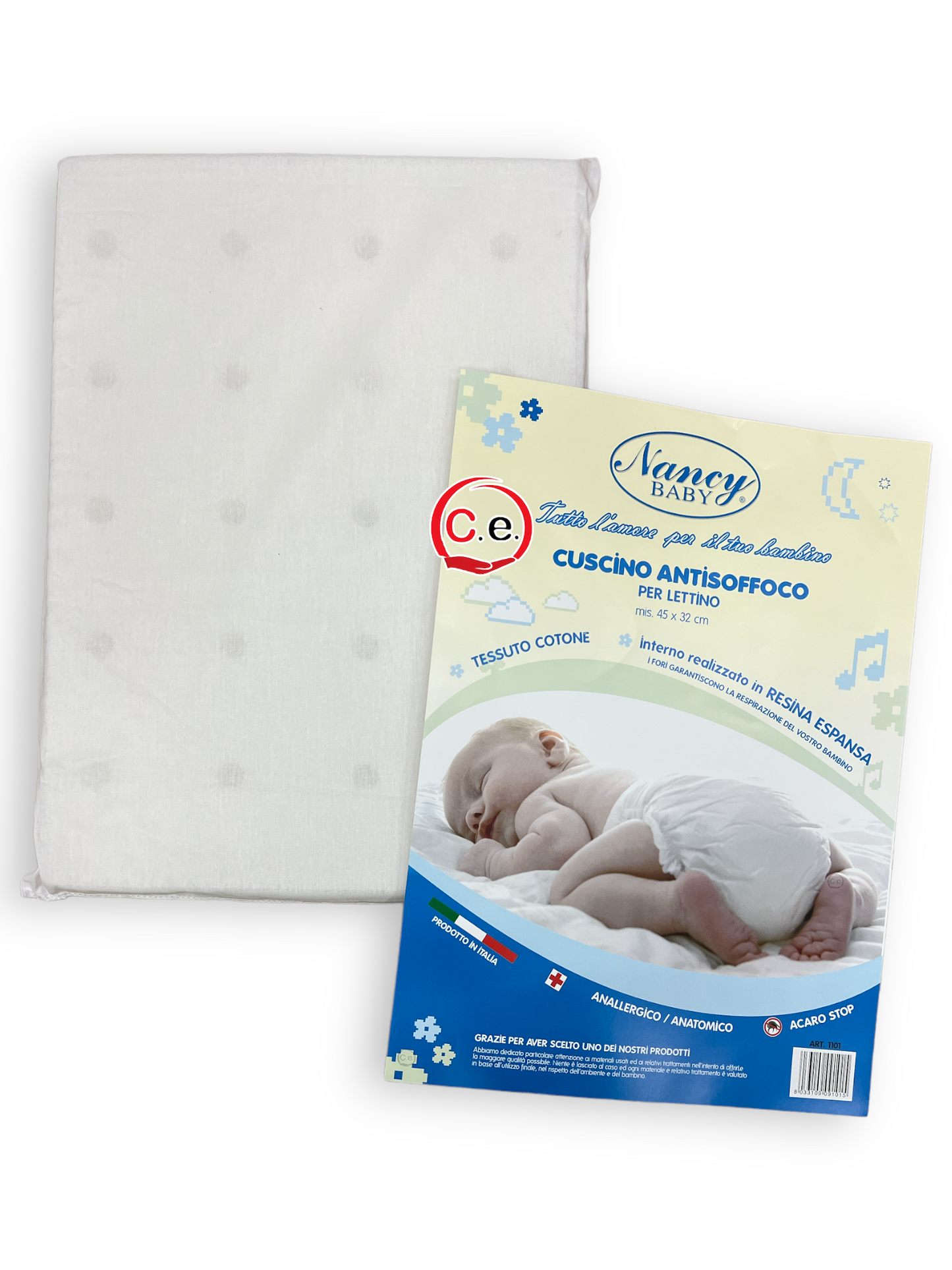 Cuscino antisoffoco Nancy Baby Per lettino (culla in casa)