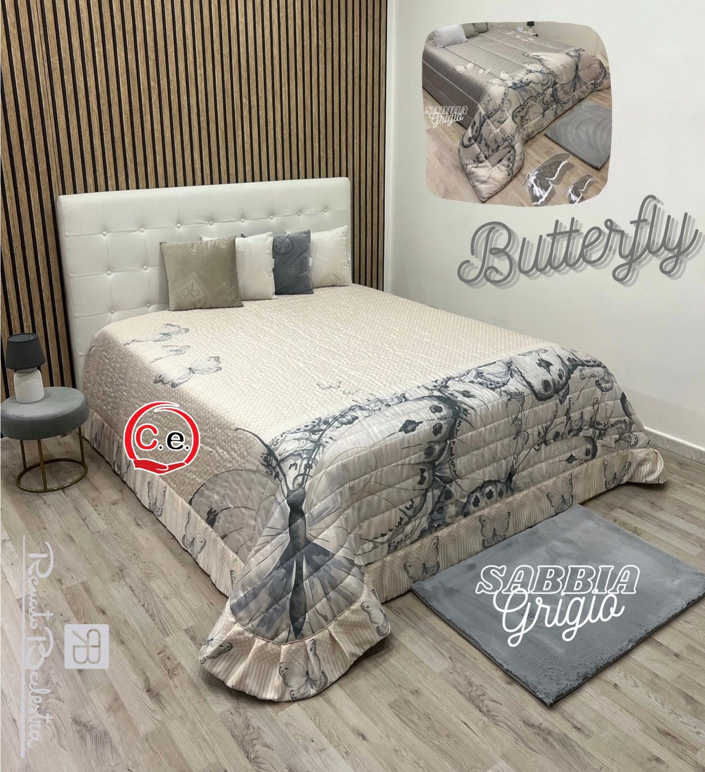 Trapuntino Renato Balestra Butterfly 🦋in stampa digitale