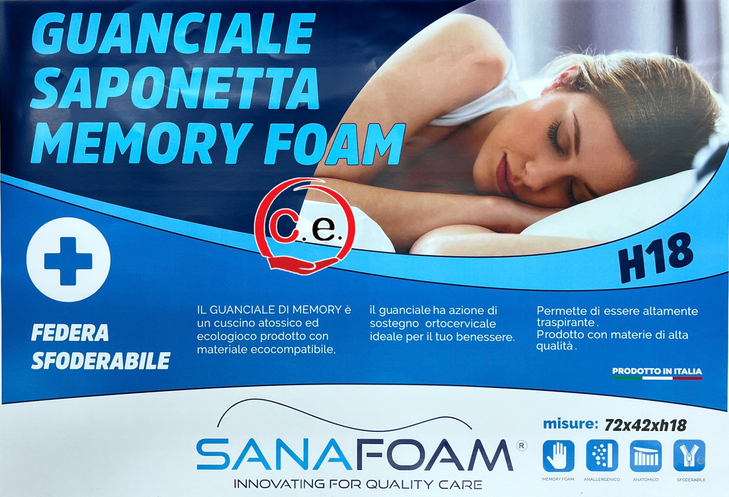 Guanciale di Memory h18