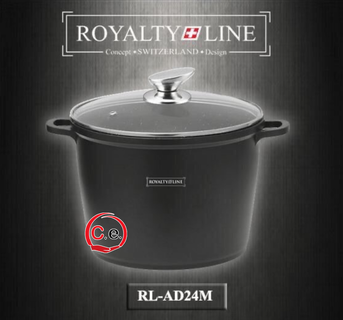 Pentolone in pietra lavica ad induzione Royalty Line Per una cucina sana🍃