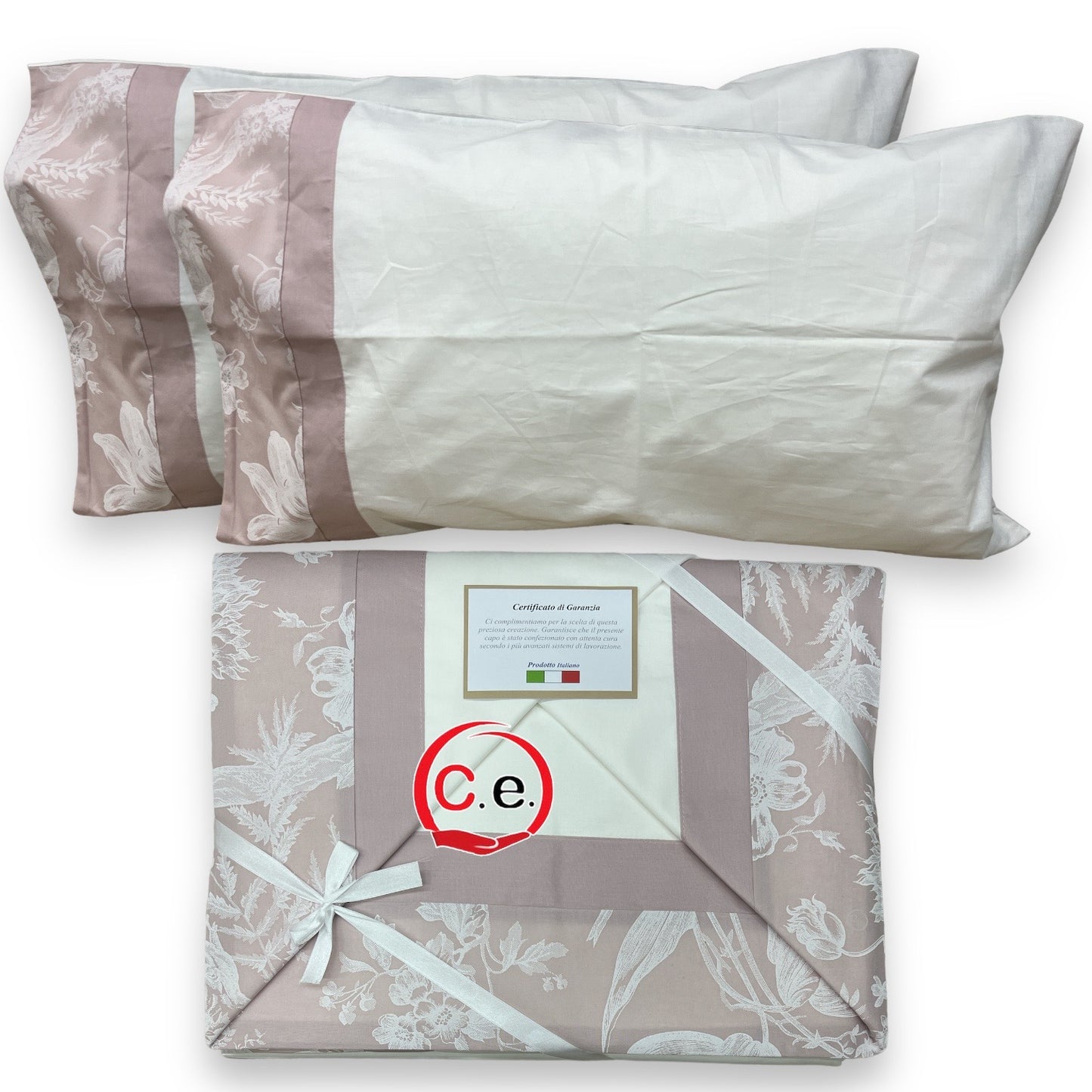 Completo lenzuola Ramage con doppia balza
