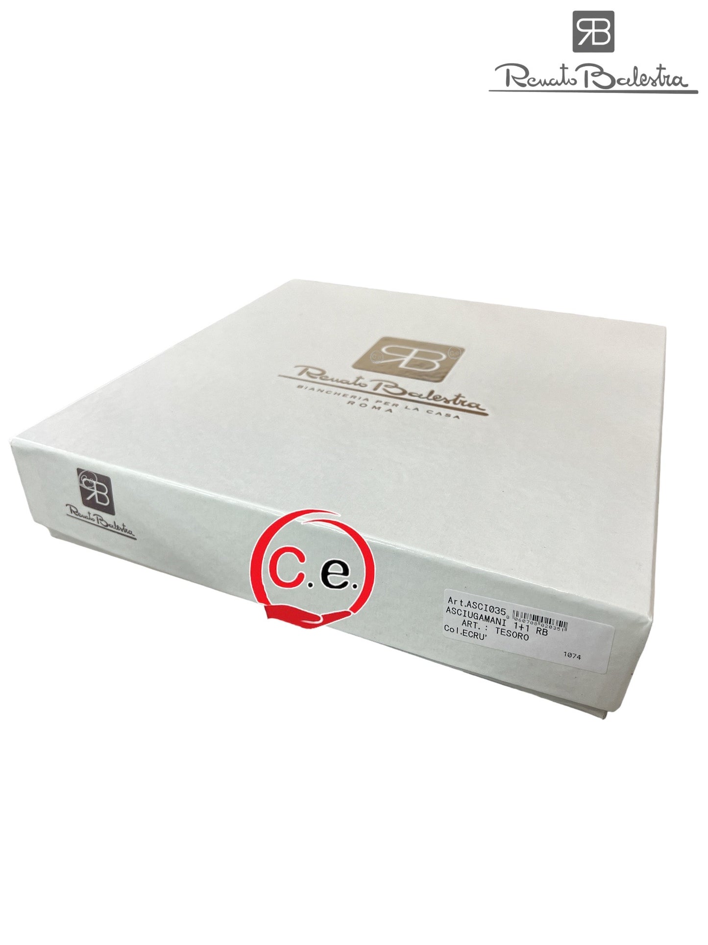 Asciugamani Tesoro 1+1 Renato Balestra